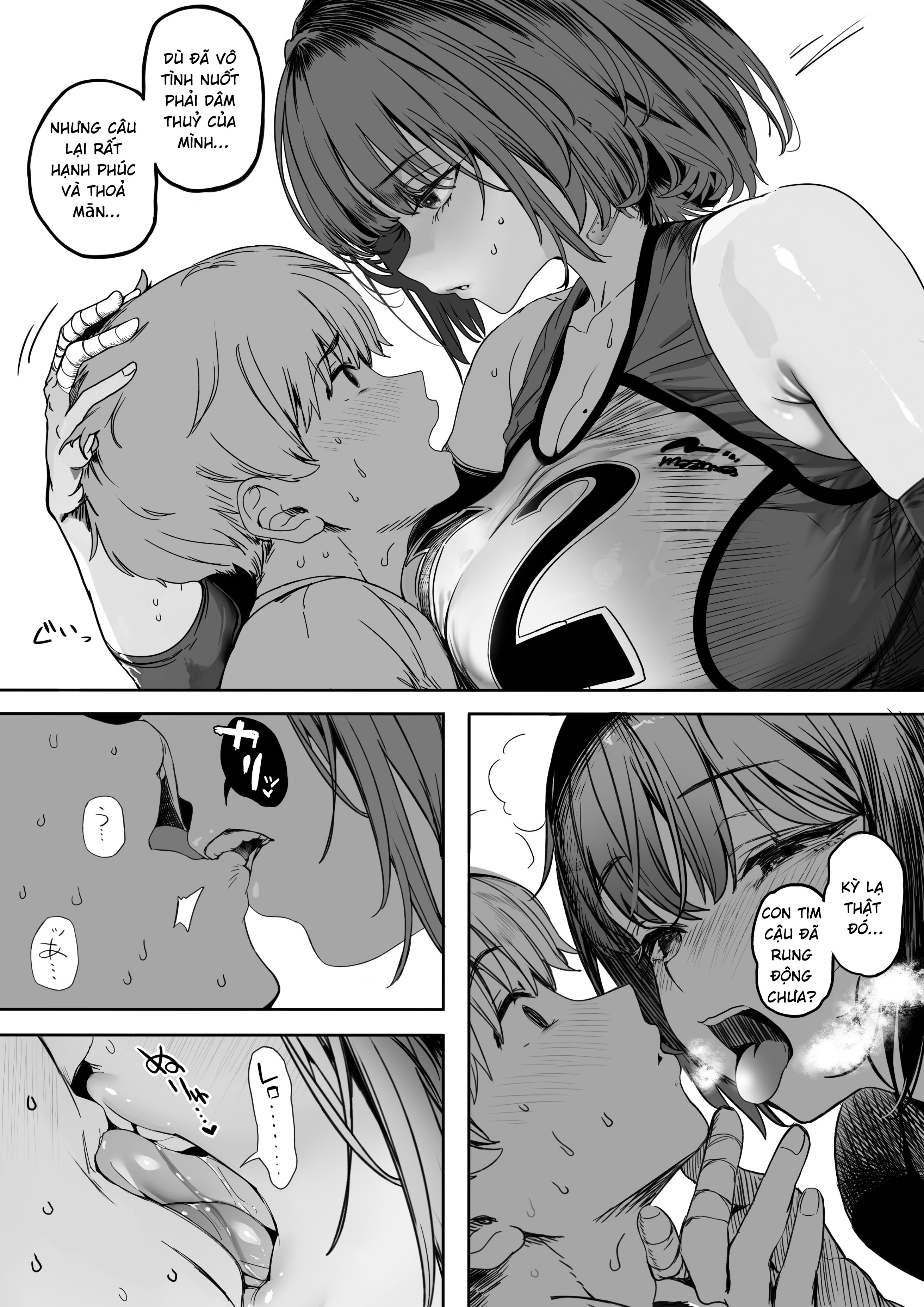 HentaiVN.net - Ảnh 16 - Koushinchou Volley-bu no Seisokei Kanojo ga Senpai no Mono ni Natte Shimau Ichibushijuu - Chap 2