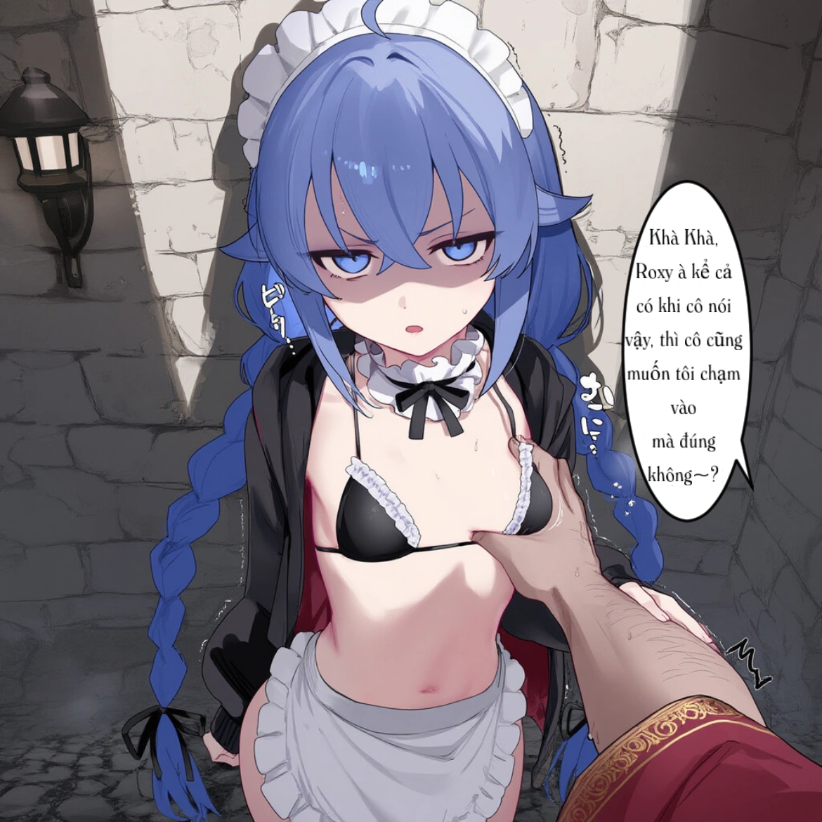 HentaiVN.net - Ảnh 17 - Mushoku Tensei – Ngày Roxy trở thành nô lệ tình dục của Pax - chương 2 (full)