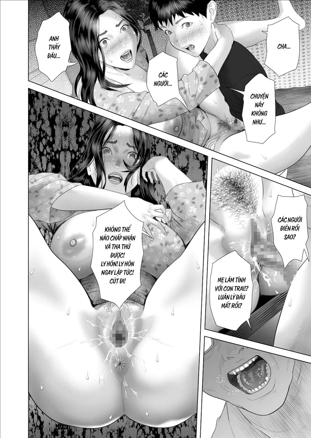 HentaiVN.net - Ảnh 17 - Cách mà tôi có mối quan hệ này với mẹ mình [Boku Ga Okasanto Konna Koto Ni Natchau Hanashi; The Story Of How I Wound Up Like This With My Mother] - Chap 9