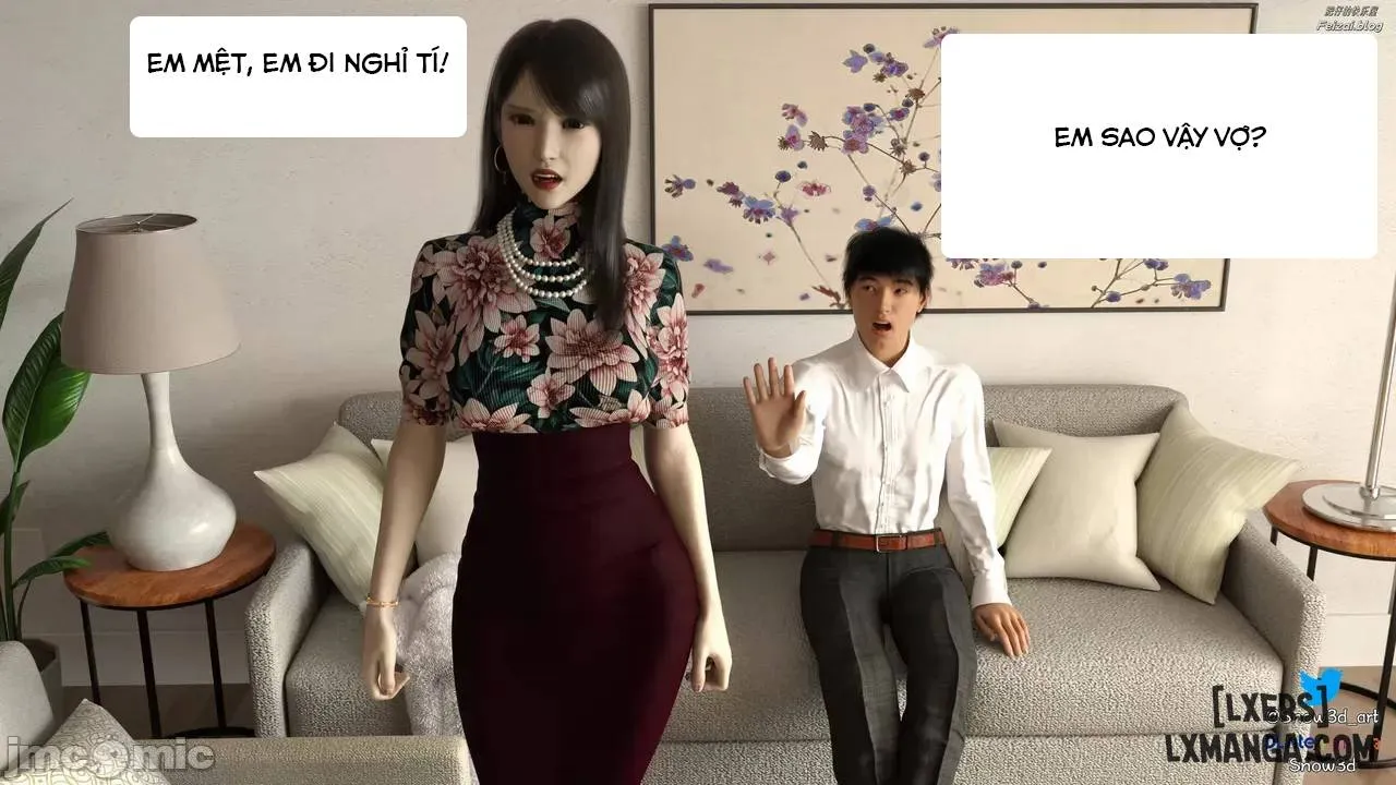 HentaiVN.net - Ảnh 13 - Vợ Tôi Vương Vân - Chương 1