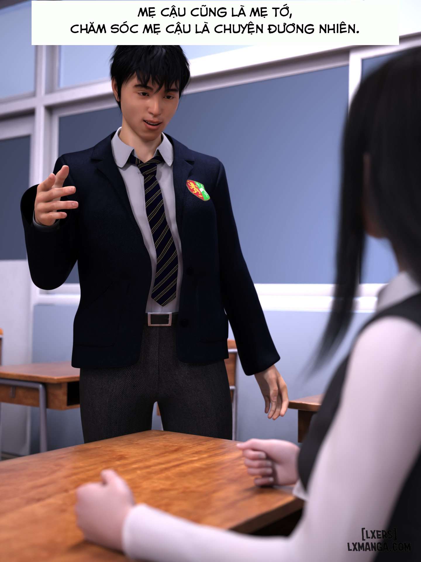HentaiVN.net - Ảnh 16 - Chăm Sóc Vợ Và Con Gái Thằng Bạn - Chapter 2