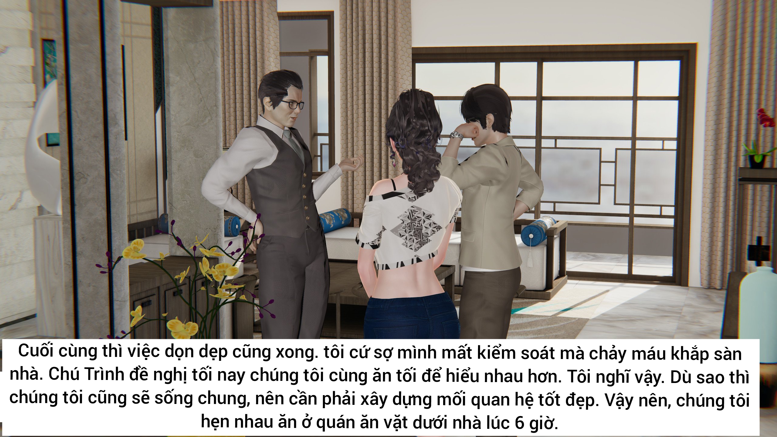 HentaiVN.net - Ảnh 17 - Vạch trần bạn gái Tiểu Nguyệt - Chap2: thuê nhà mới