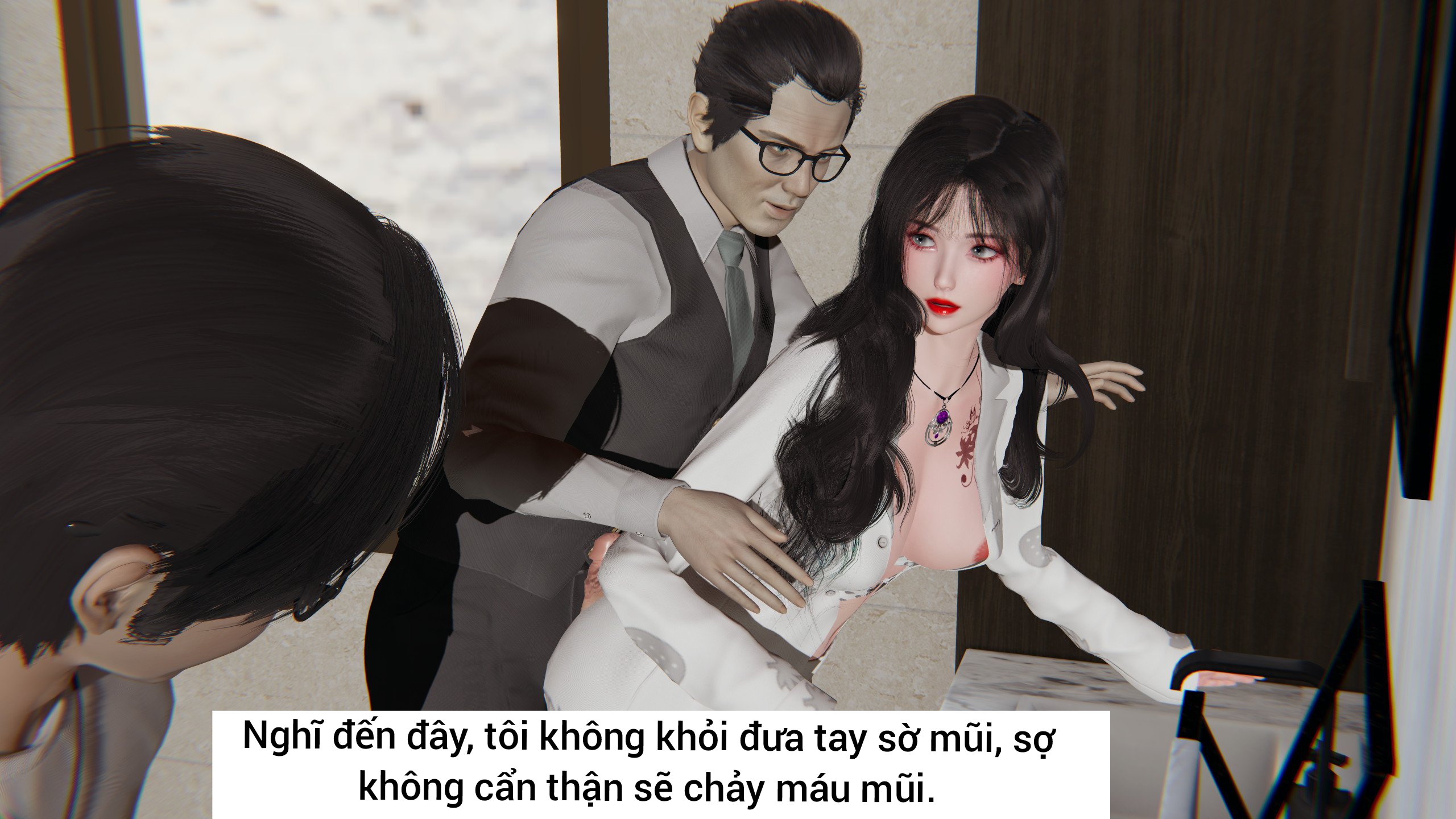 HentaiVN.net - Ảnh 17 - Vạch trần bạn gái Tiểu Nguyệt - Chap3: buổi tụ họp