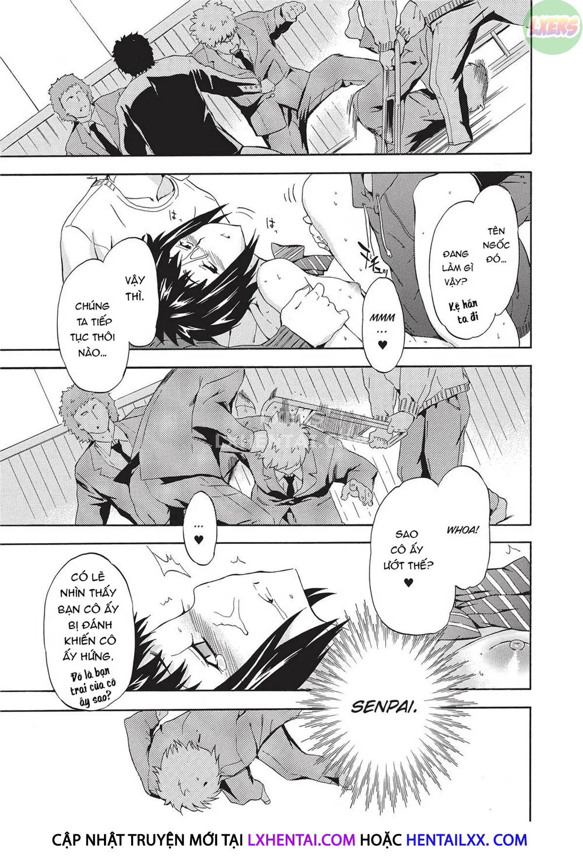 HentaiVN.net - Ảnh 16 - Trembling Lips - Chap 8