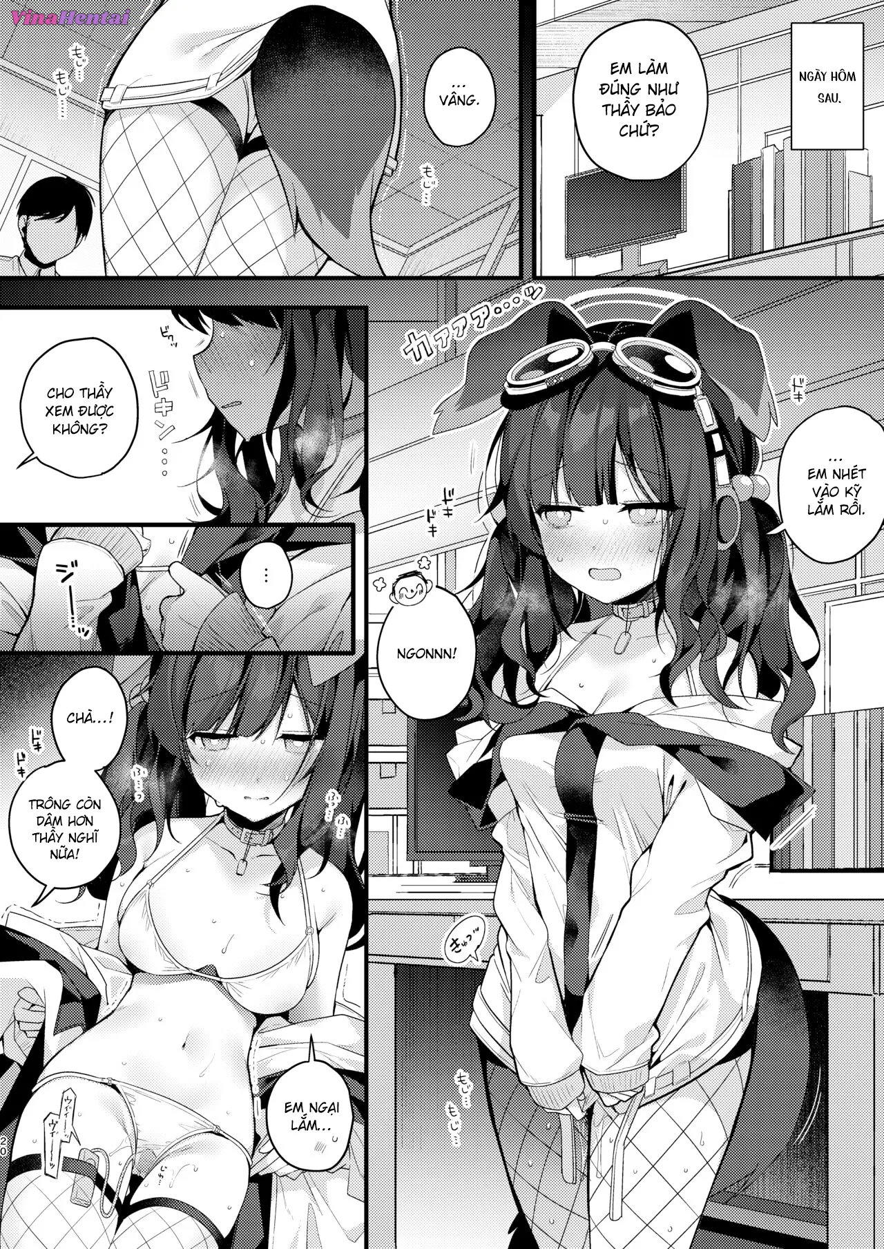 HentaiVN.net - Ảnh 17 - Nekozuka Hibiki hôm nay cũng không thể từ chối. - One shot khô dái