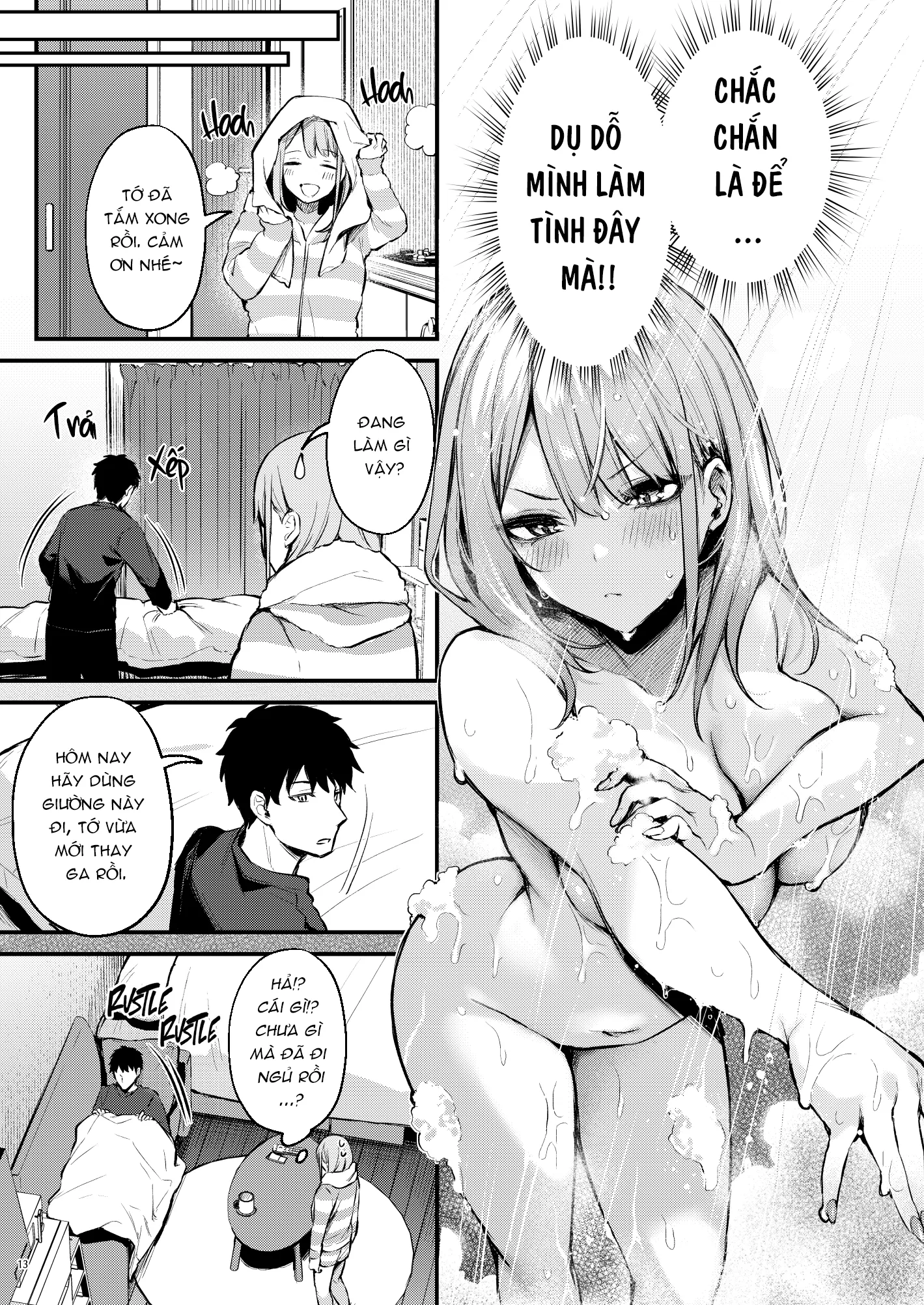 HentaiVN.net - Ảnh 15 - Bữa Sáng Giản Dị,Thỏa Mãn Cùng Với Crush Cấp Ba [Mitasarete Mezameru Asa ni Jimi na Choushoku wo.; 満たされて目覚める朝に、地味な朝食を。] - Oneshot - Không Che(Irodori Comics)