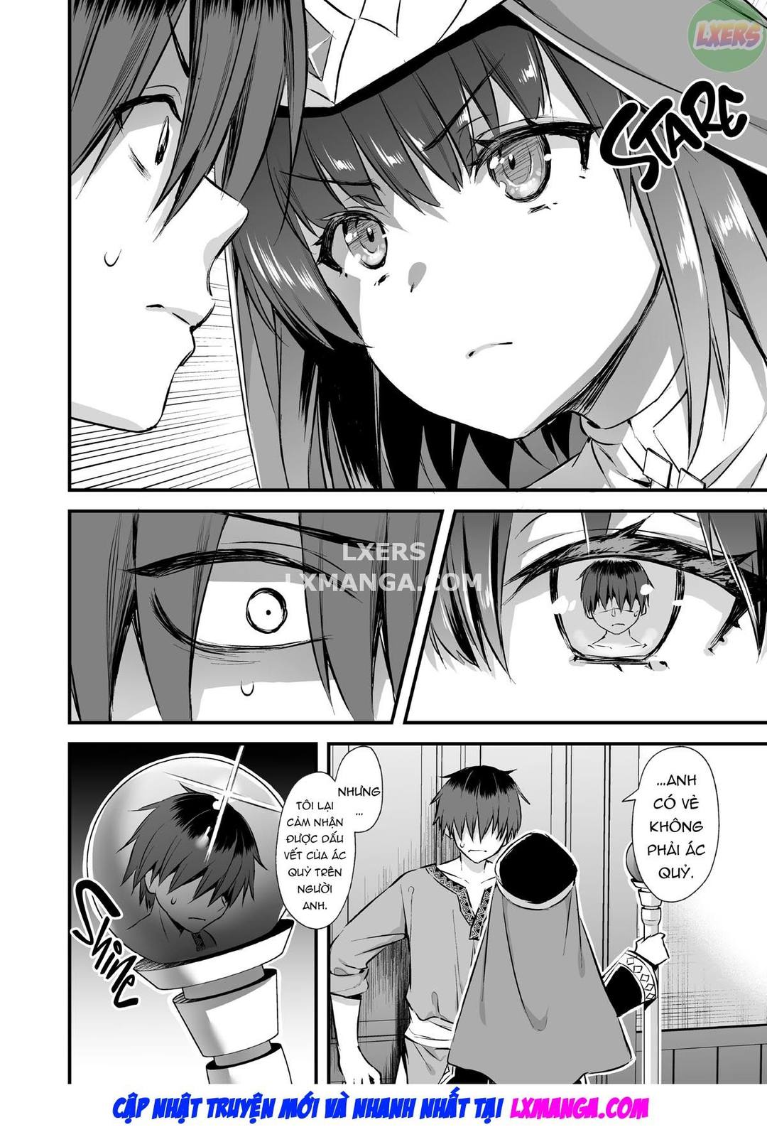 HentaiVN.net - Ảnh 16 - Để mắt đến nàng Elf nóng bỏng ở thế giới khác - Chap 4