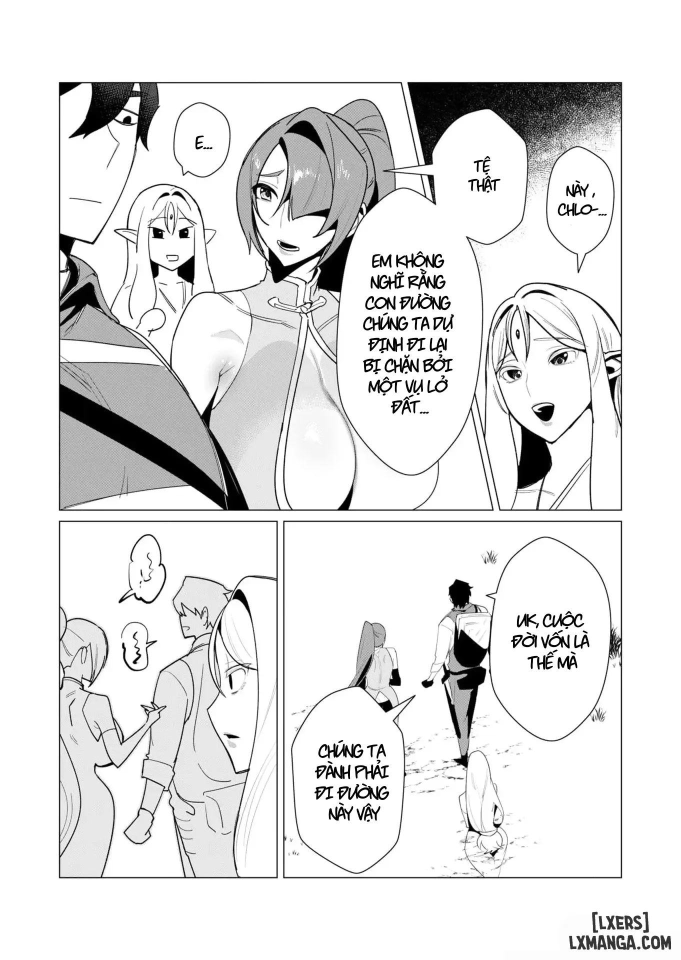 HentaiVN.net - Ảnh 16 - Vị Anh Hùng Muốn “Vợ Người Ta” Làm Phần Thưởng - Chap 8 : Dũng Sĩ x Harpy (phần 1)