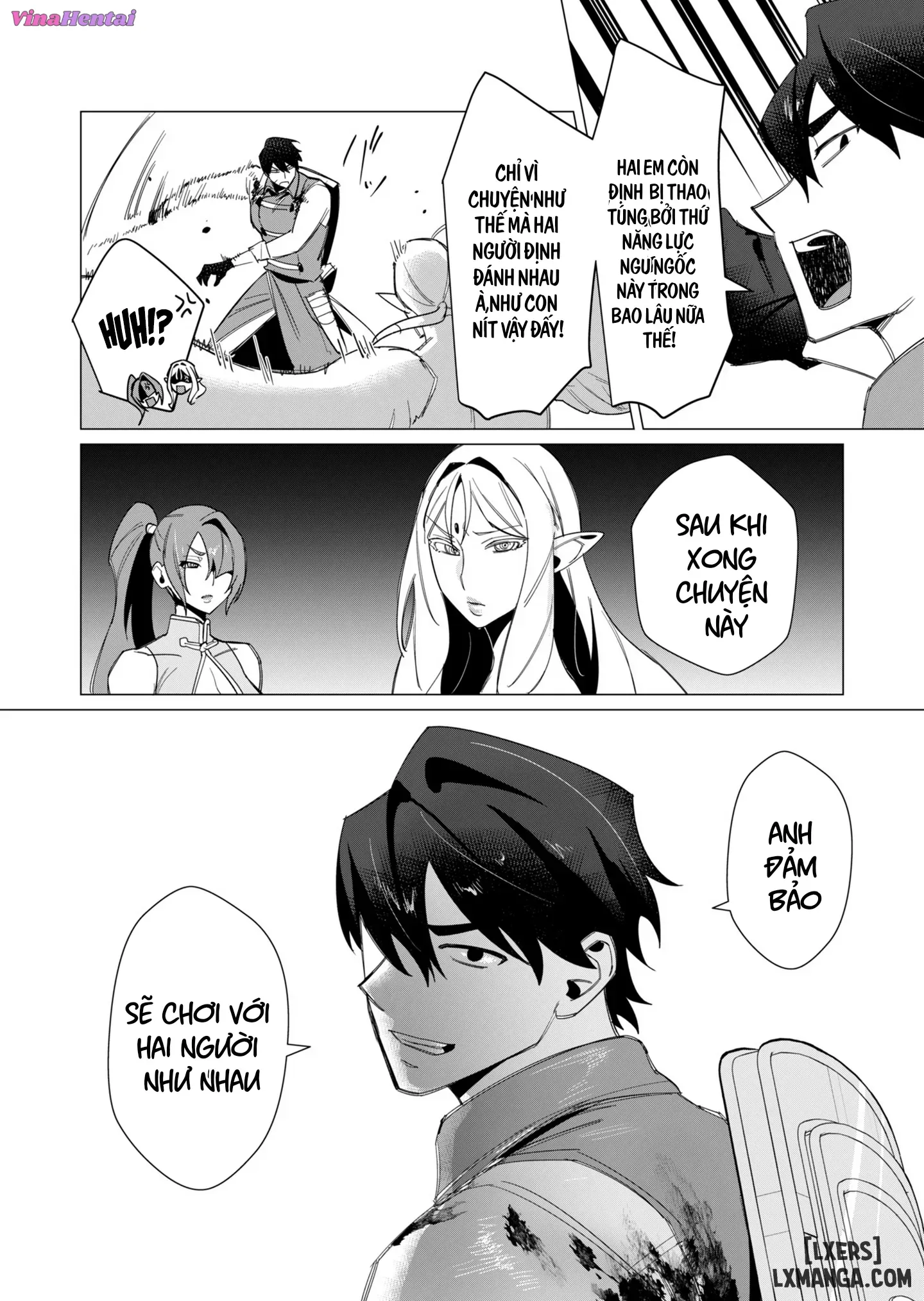 HentaiVN.net - Ảnh 16 - Vị Anh Hùng Muốn “Vợ Người Ta” Làm Phần Thưởng - Chap 9 : Dũng Sĩ x Harpy (phần 2)