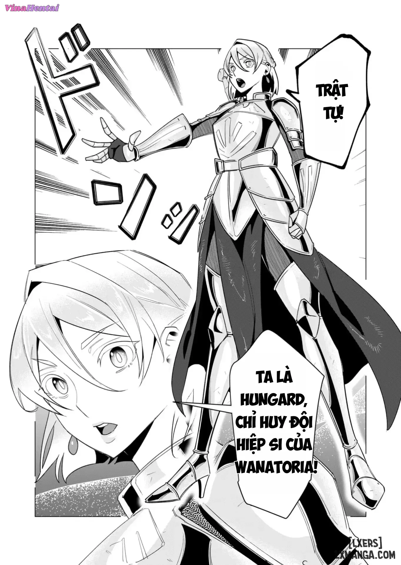 HentaiVN.net - Ảnh 16 - Vị Anh Hùng Muốn “Vợ Người Ta” Làm Phần Thưởng - Chap 10 : Dũng Sĩ x Nữ Hiệp Sĩ x Orc King