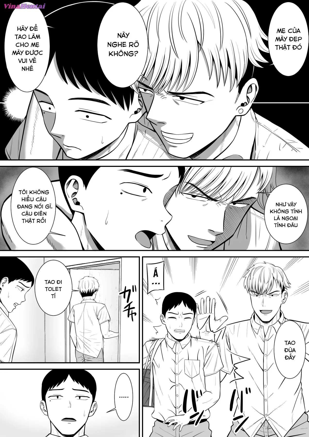 HentaiVN.net - Ảnh 14 - Thằng bắt nạt tôi nó địt mẹ tôi!?  - Chap 1