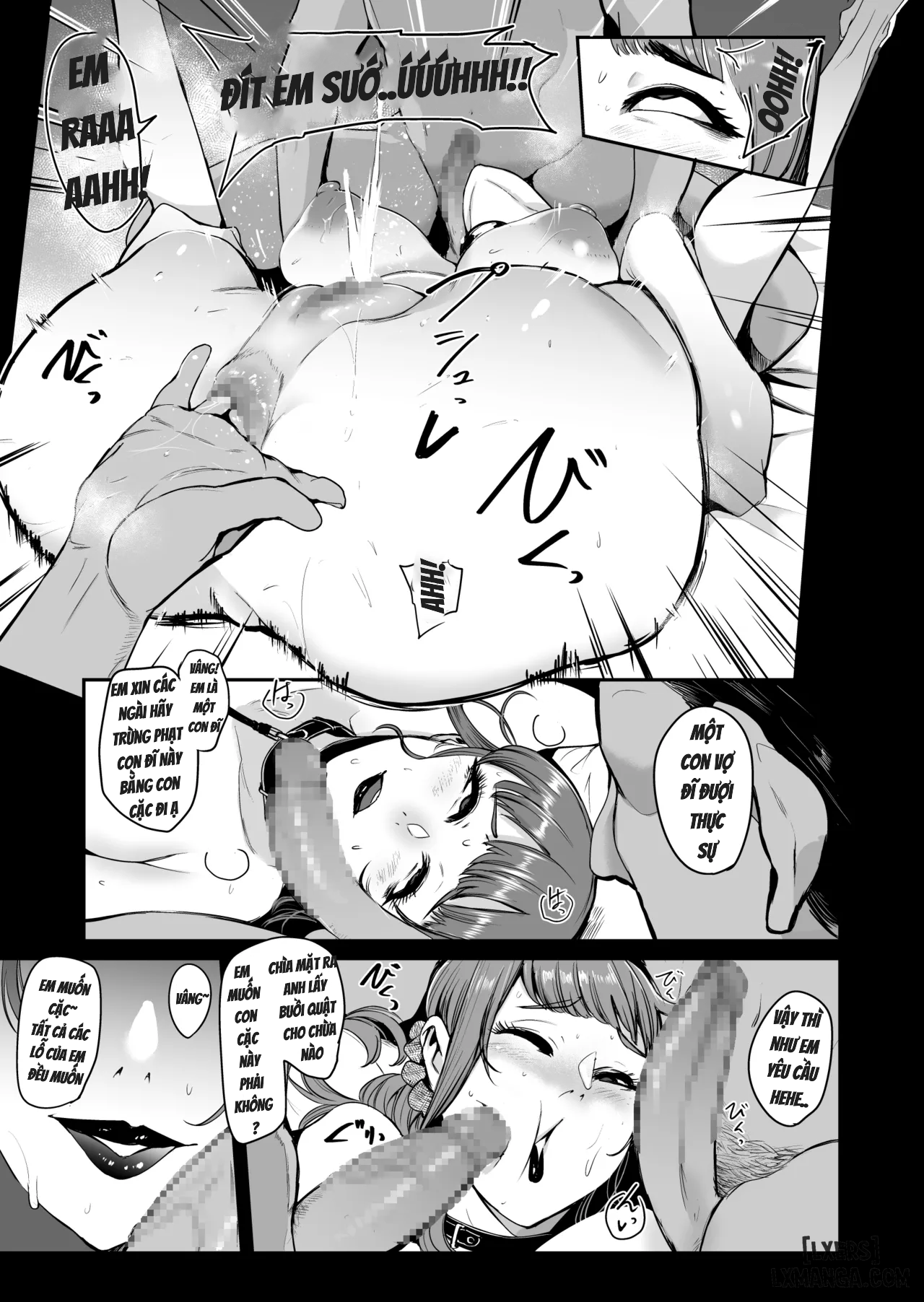 HentaiVN.net - Ảnh 16 - Những con vợ heo nái mang mặt nạ bú cu - Chap 3