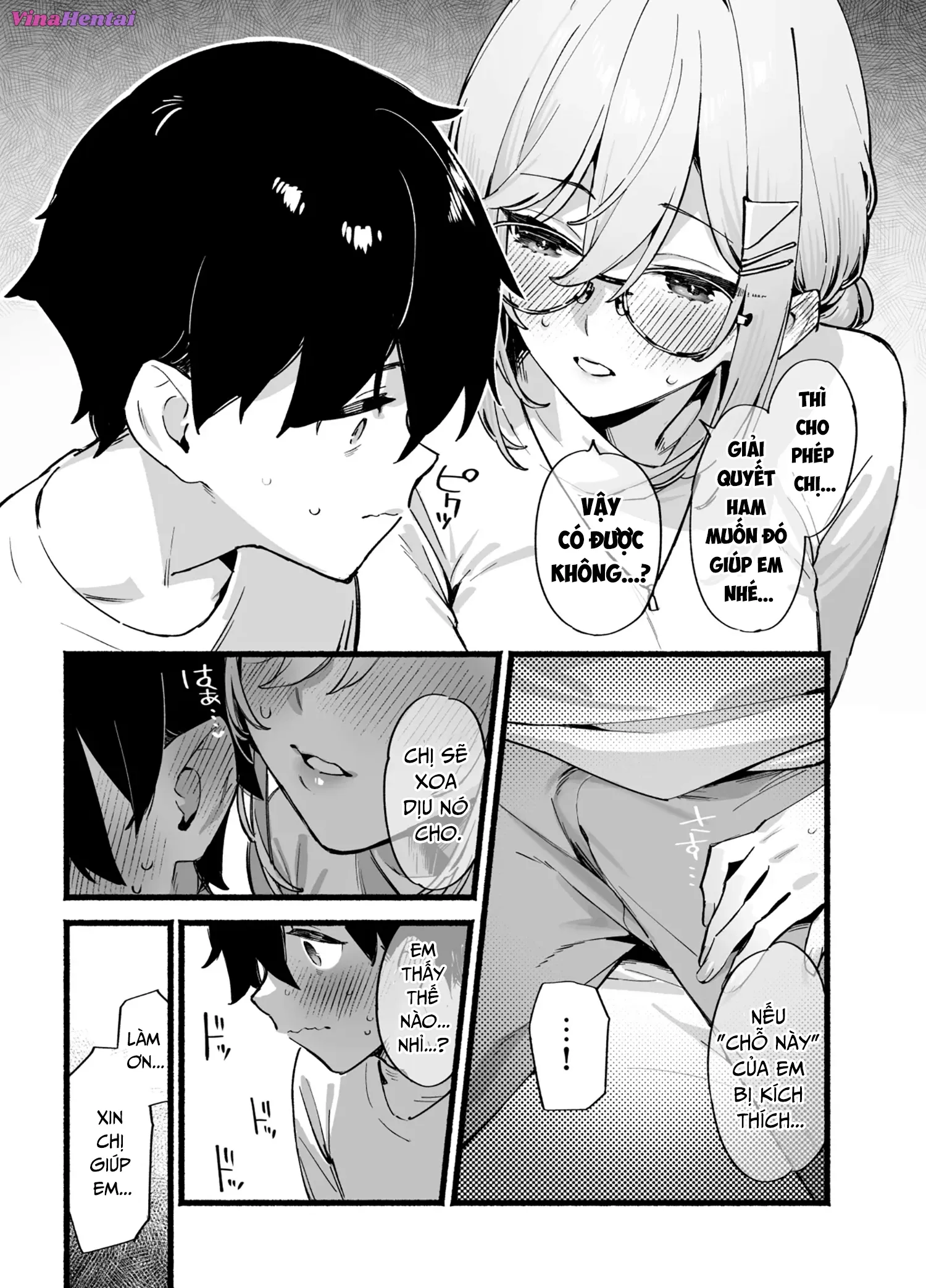 HentaiVN.net - Ảnh 17 - Sister Contrast: Cuộc sống ái ân với những người chị yêu chiều. - Nửa đầu: Chị cả Karia