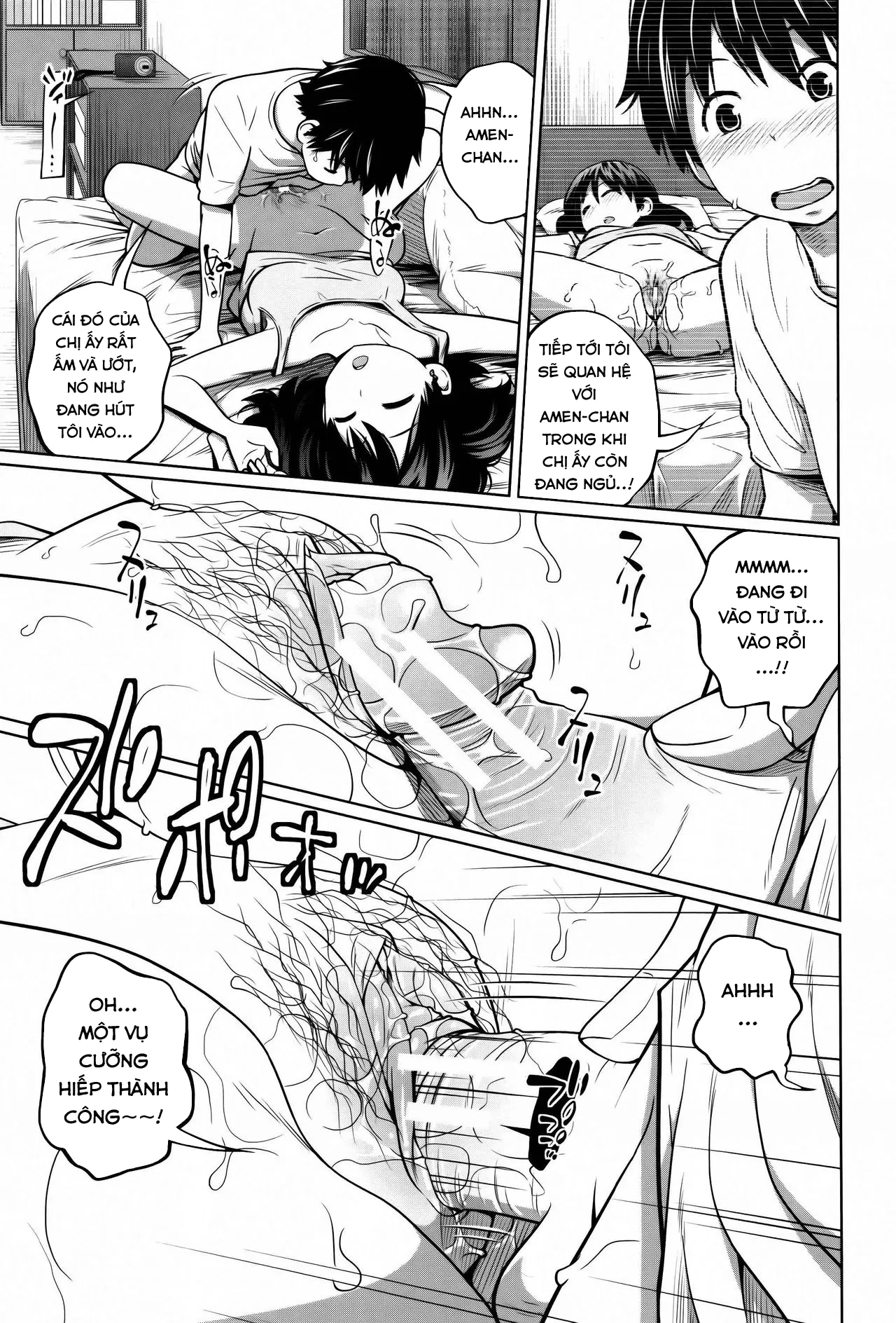 HentaiVN.net - Ảnh 16 - Chị Hai của tôi [Daily Sisters] - Chap 2