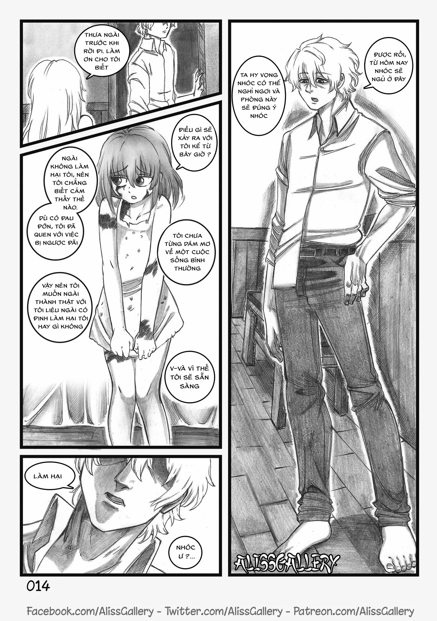 HentaiVN.net - Ảnh 16 - Life With A Slave -Teaching Feeling - 1_chaper-1