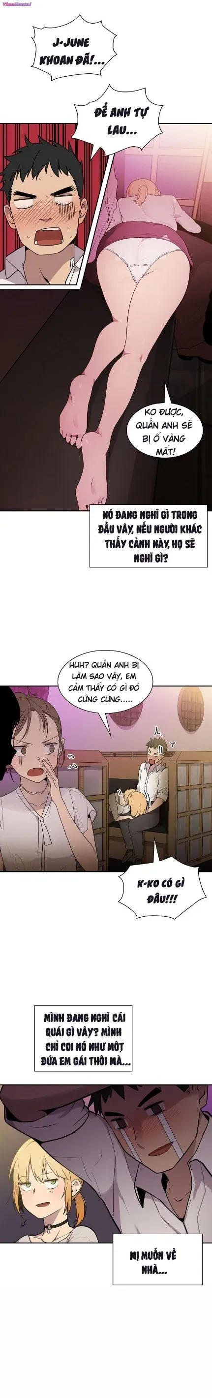 HentaiVN.net - Ảnh 16 - Như Một Người Hàng Xóm(End) - Chap 6: Ý Đồ.