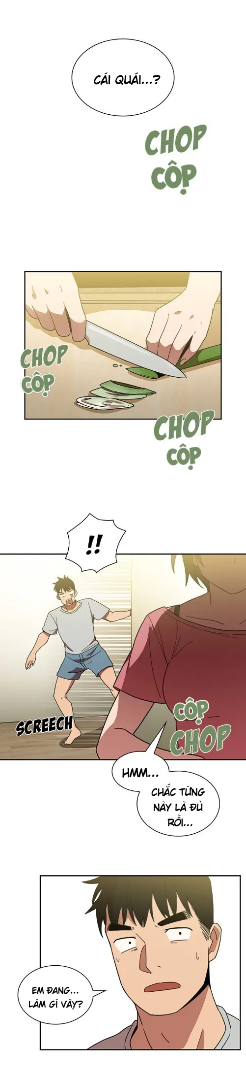 HentaiVN.net - Ảnh 16 - Như Một Người Hàng Xóm(End) - Chap 39: Trò Chuyện