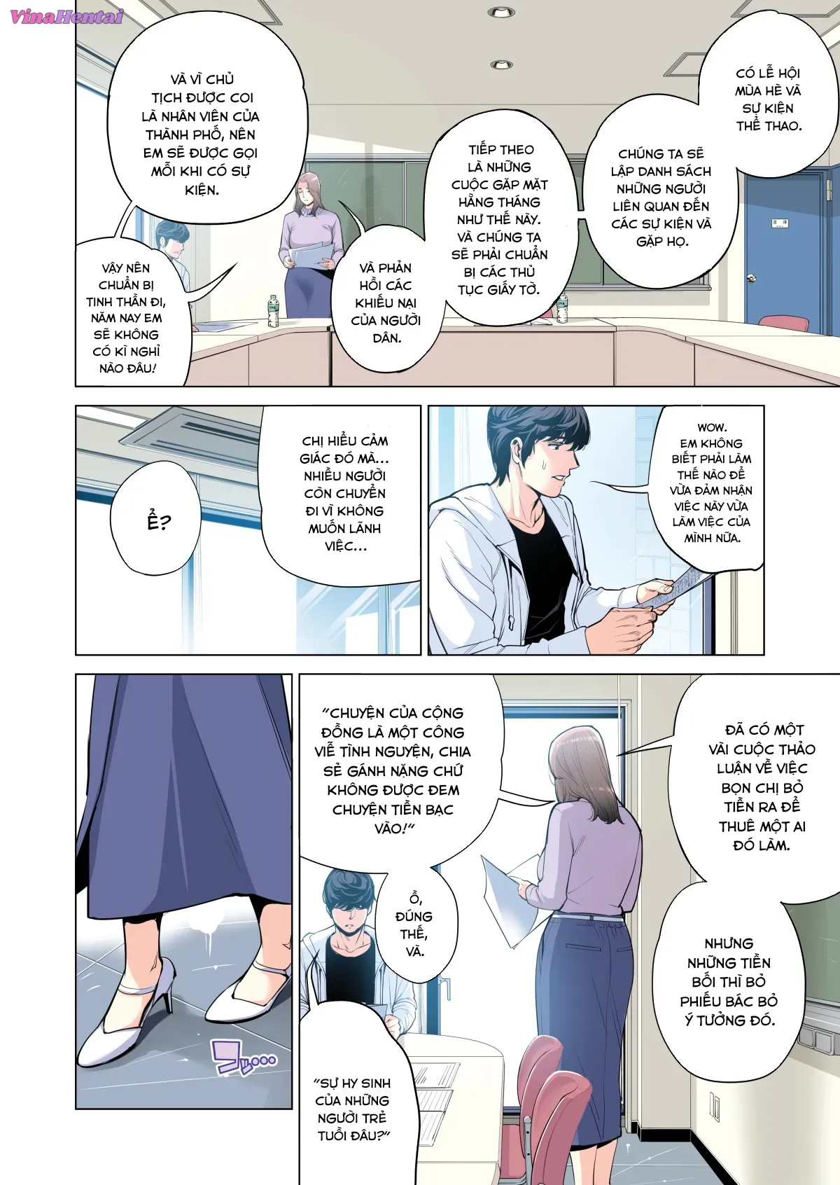 HentaiVN.net - Ảnh 16 - Những cô trợ lý đã có chồng 1 - Chap 1