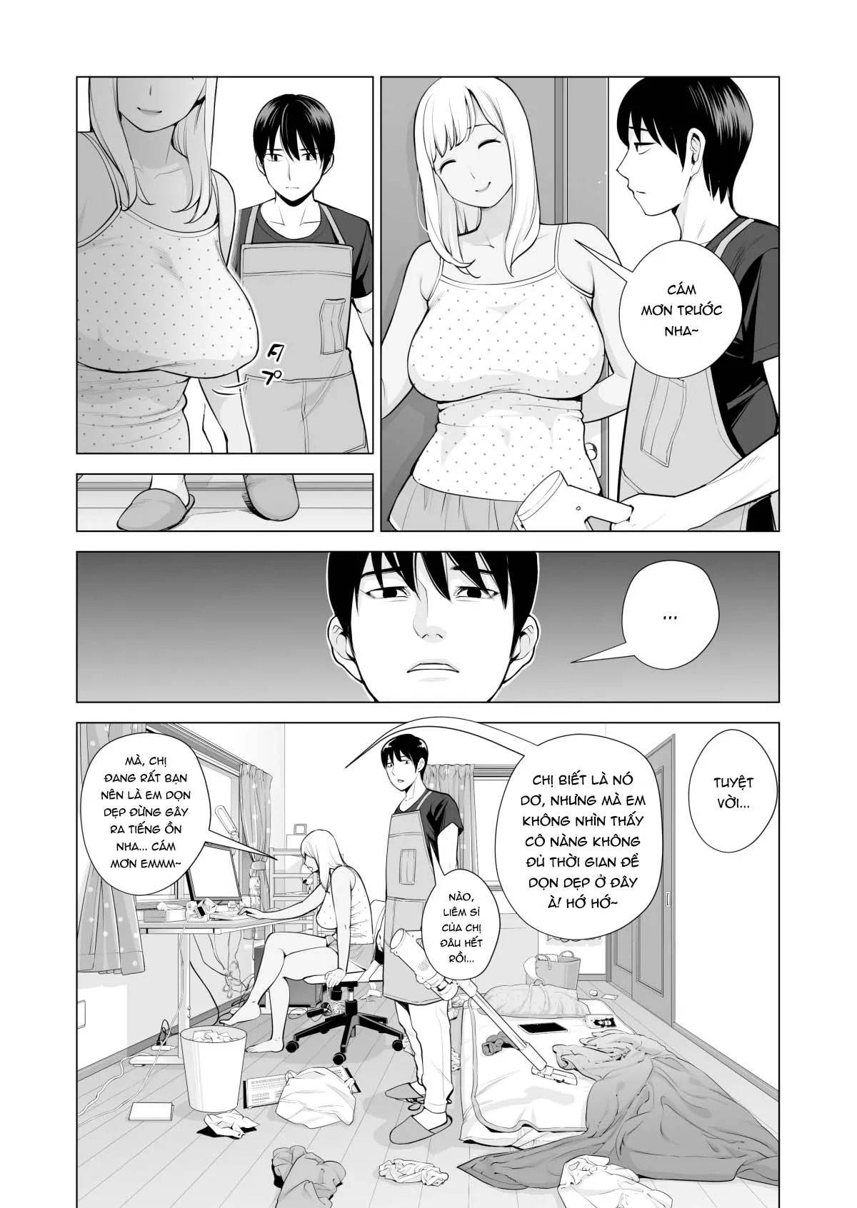 HentaiVN.net - Ảnh 16 - Nureane - Đêm hè, làm tình cùng chị gái đã ly dị [Nureane ~Batsuichi no Ane to Sex o Shita Natsu no Yoru~; ヌレアネ ～バツイチの姉とSEXをした夏の夜～] - 1_ch-1