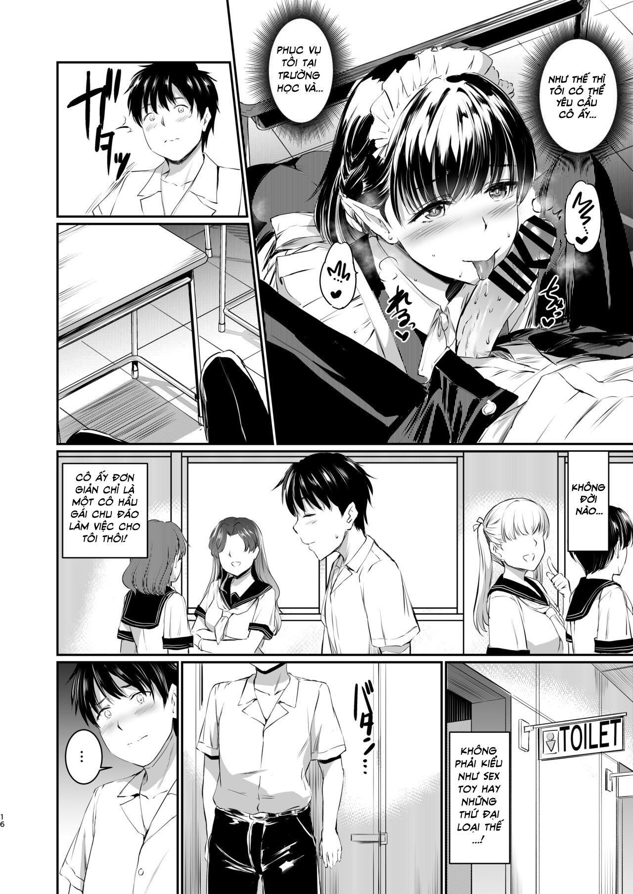 HentaiVN.net - Ảnh 17 - Akuma De Maid - Chương 3