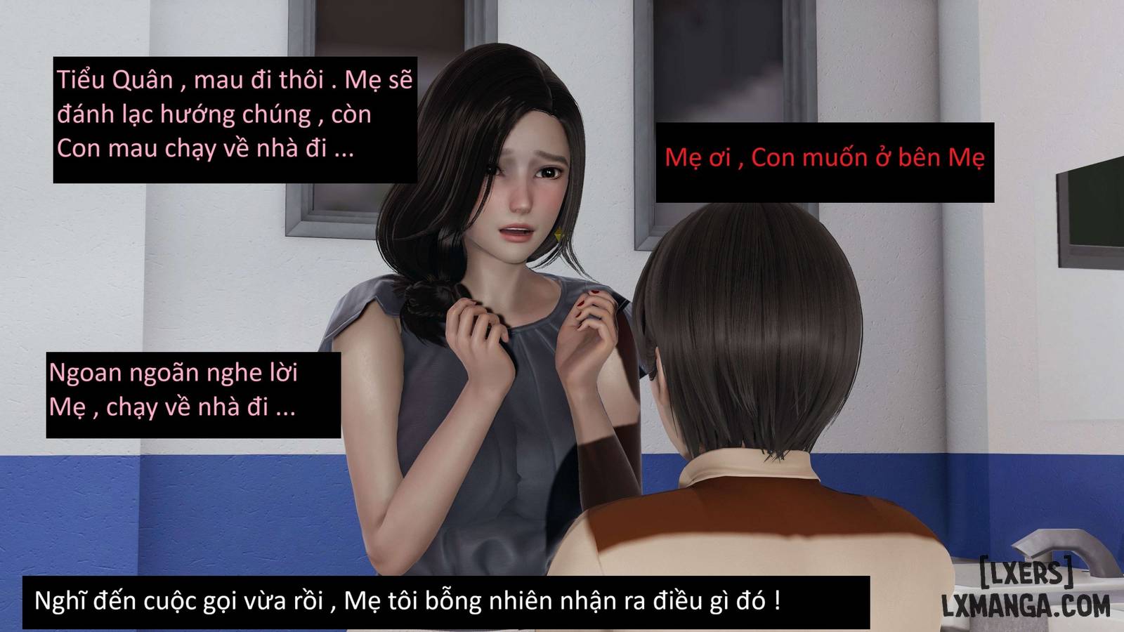 HentaiVN.net - Ảnh 16 - MẸ VÀ CON TRONG NGÀY TẬN THẾ - Chương 1.1