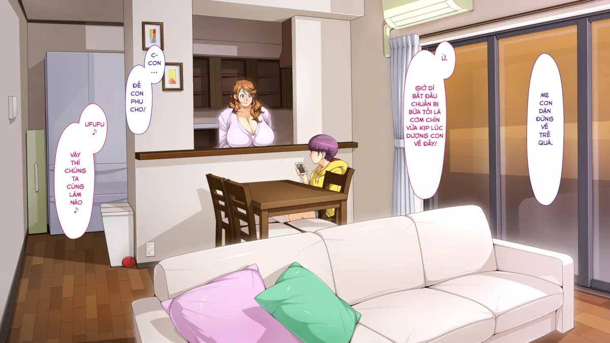 HentaiVN.net - Ảnh 16 - Oba-san to Boku no H na Obenkyou - Chap 8