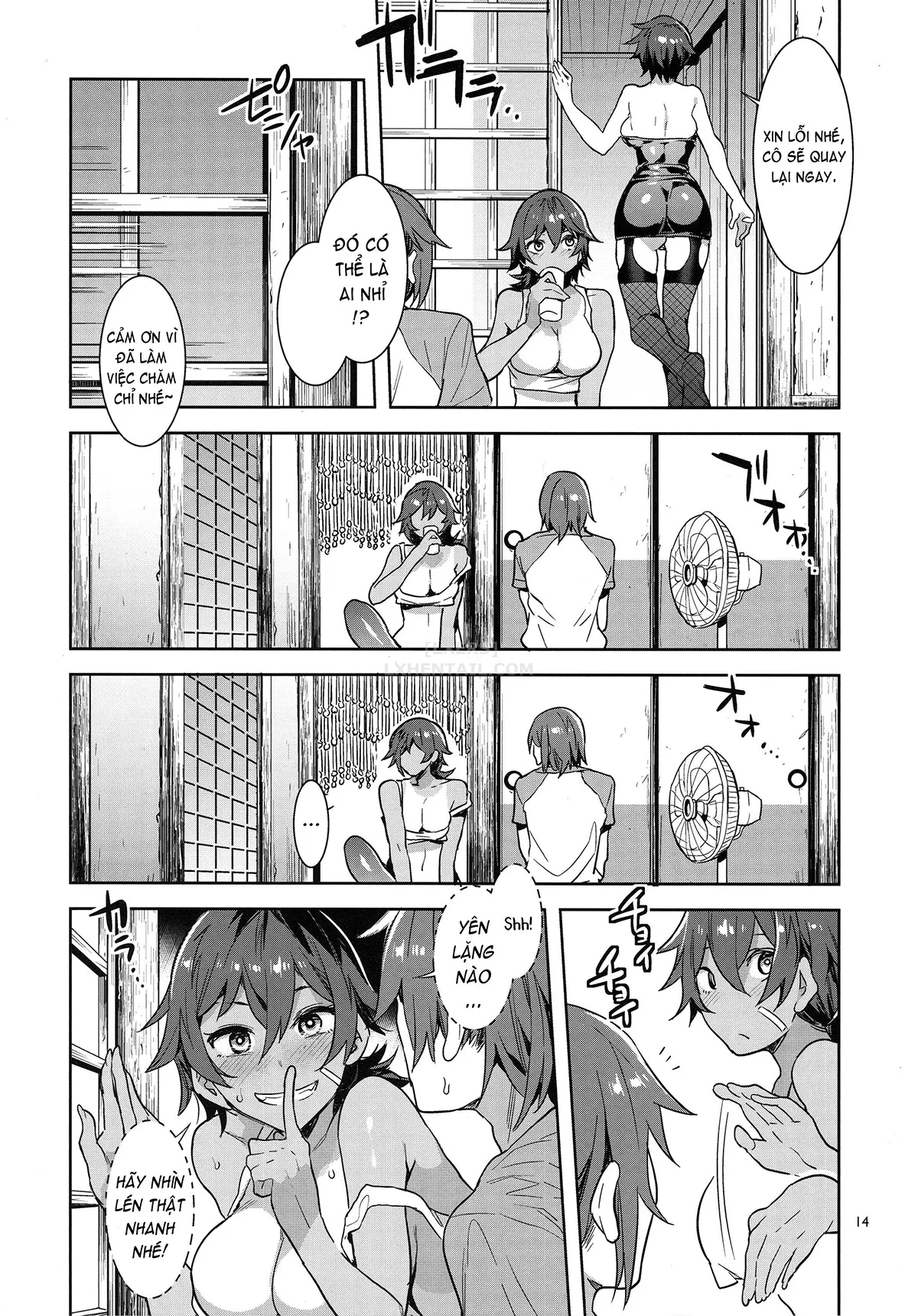 HentaiVN.net - Ảnh 15 - Teisou Kannen Zero No Onna Tomodachi - Chap 2 and her Mom