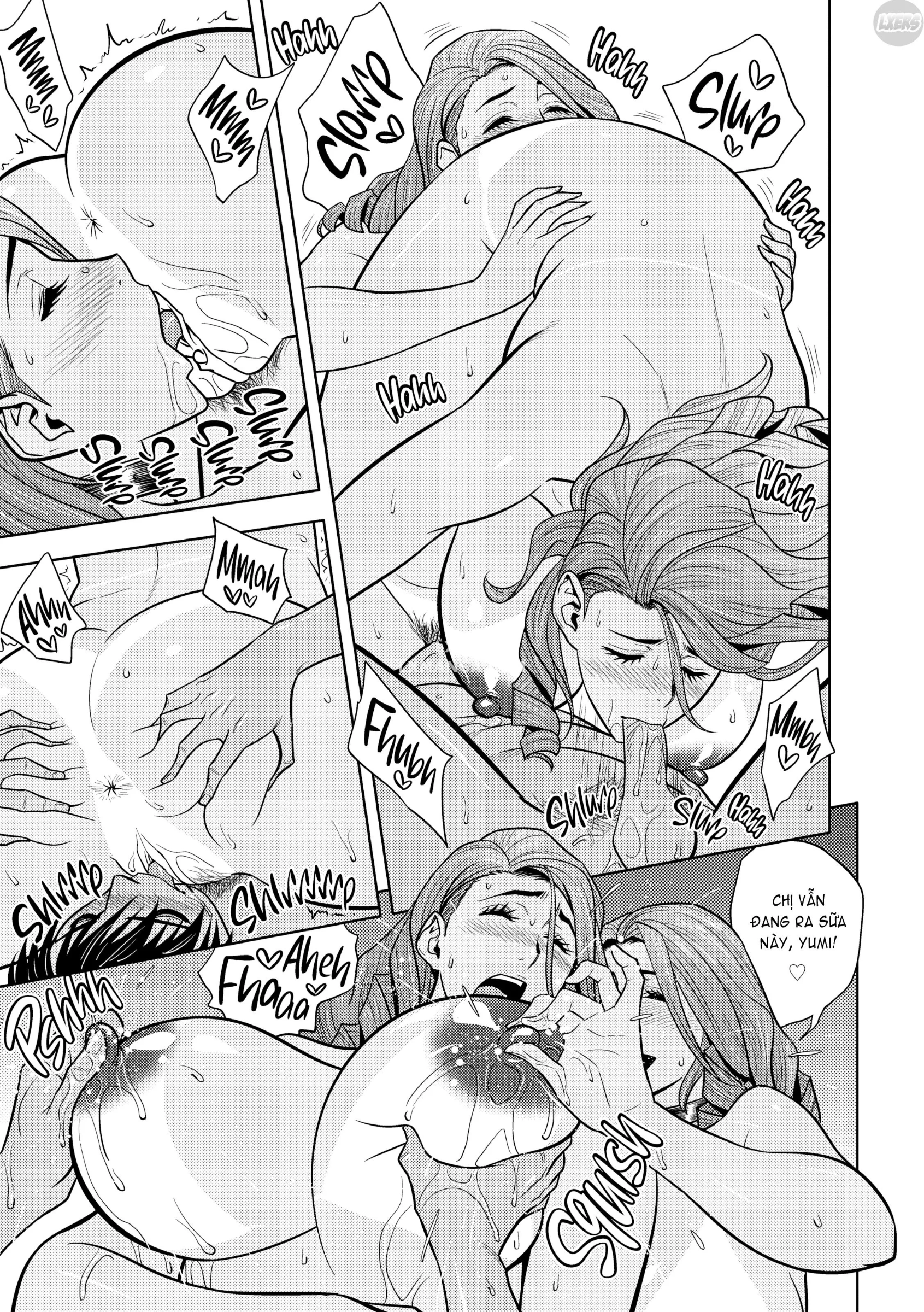 HentaiVN.net - Ảnh 16 - Lái Máy Bay Song Sinh! - Chương 16 - Something to Satisfy the Mind