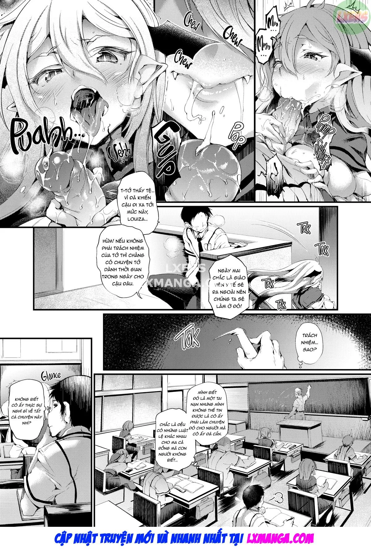 HentaiVN.net - Ảnh 16 - Welcome to the Hole-in-the-Wall Dwelling - Chap 8: Iubirea de Vampir