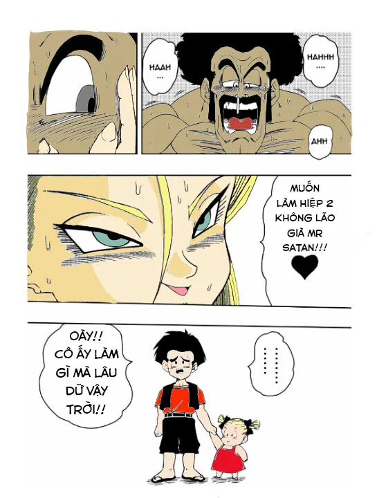 HentaiVN.net - Ảnh 15 - 18-gou to Mister Satan!! Seiteki Sentou! (Dragon Ball Z) [Decensored] [Android N18 and Mr. Satan!! Sexual Intercourse Between Fighters!] - Oneshot