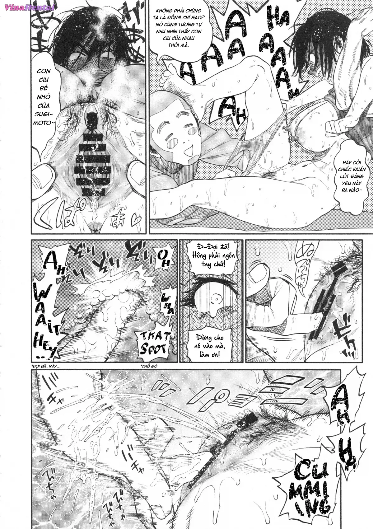 HentaiVN.net - Ảnh 16 - Phận Làm Con Gái!!! (Kiếp Gái Khổ Lắm, Sướng Gì Đâu Up Level) [Sugimoto-san to Rakko Nabe Shiyou; Let's Have Some Sea Otter Meat With Sugimoto-san] - Oneshot