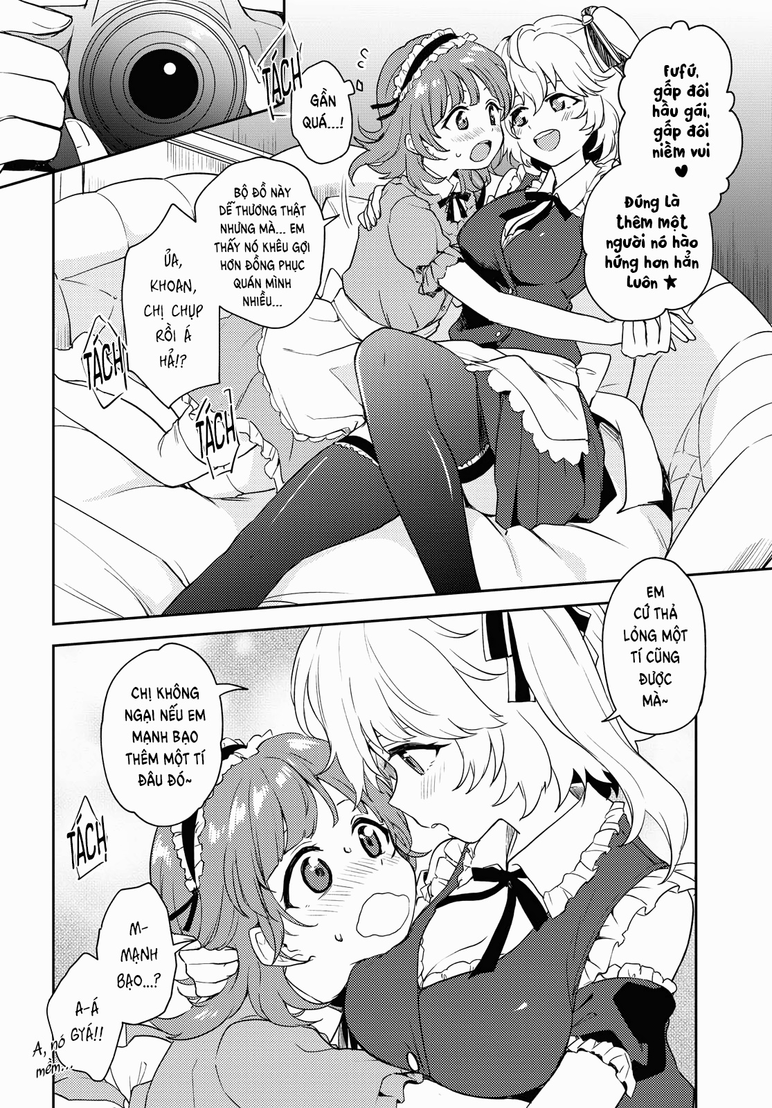 HentaiVN.net - Ảnh 16 - Asumi-chan có hứng thú với Nhà thổ Bách hợp! - Đêm 3