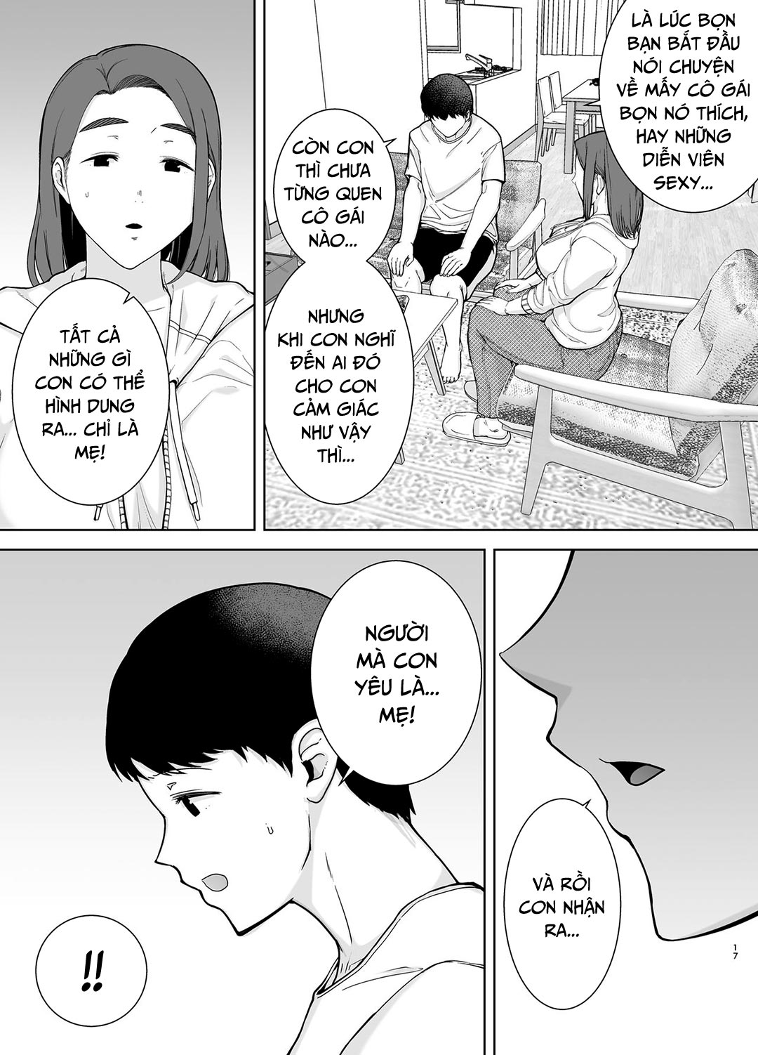 HentaiVN.net - Ảnh 16 - Mẹ chính là người tôi yêu! - Chap 1
