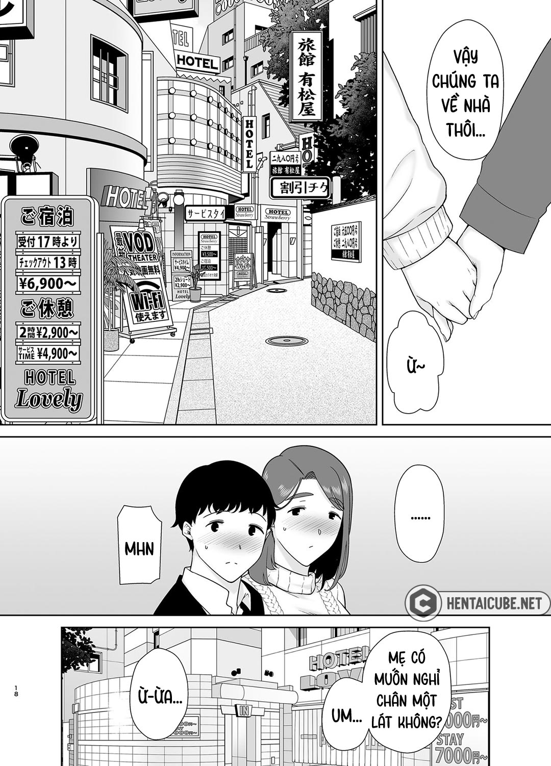 HentaiVN.net - Ảnh 17 - Mẹ chính là người tôi yêu! - Chap 8a