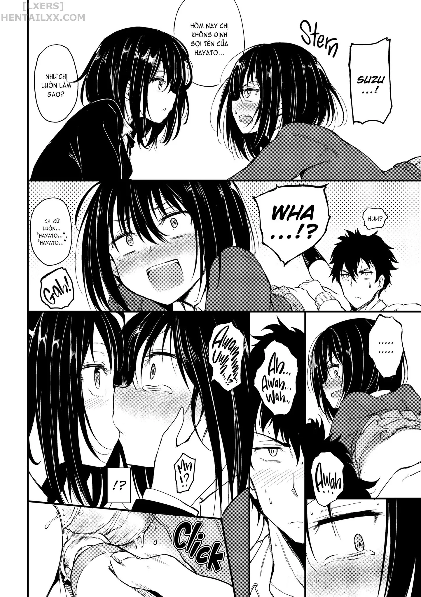 HentaiVN.net - Ảnh 16 - Lovely Kaede & Suzu ❤️ - Chap 1