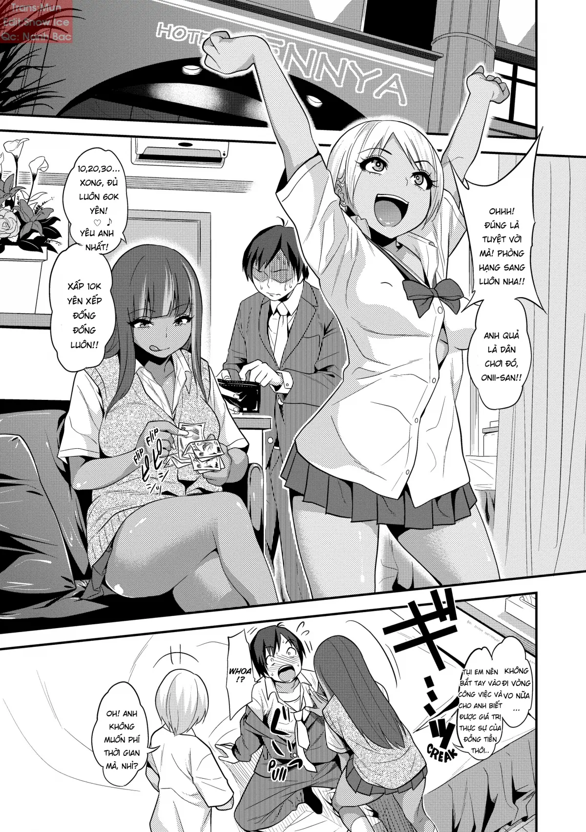 HentaiVN.net - Ảnh 16 - Kogals, Sluts, and Whatever [Dark & Darker Working Girls;Edumacated Girl; A Beast Can't Change Its Spots; Cold Slutty Student Council President; Hichijime-kun's Juunijigaoka-san Route; Love Trap Go Steady] - Chap 1 - Dark & Darker Working Girls