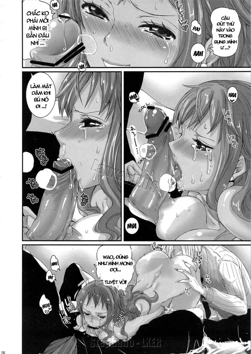 HentaiVN.net - Ảnh 16 - Natsu * Hana | Summer Flower (One Piece) - Oneshot