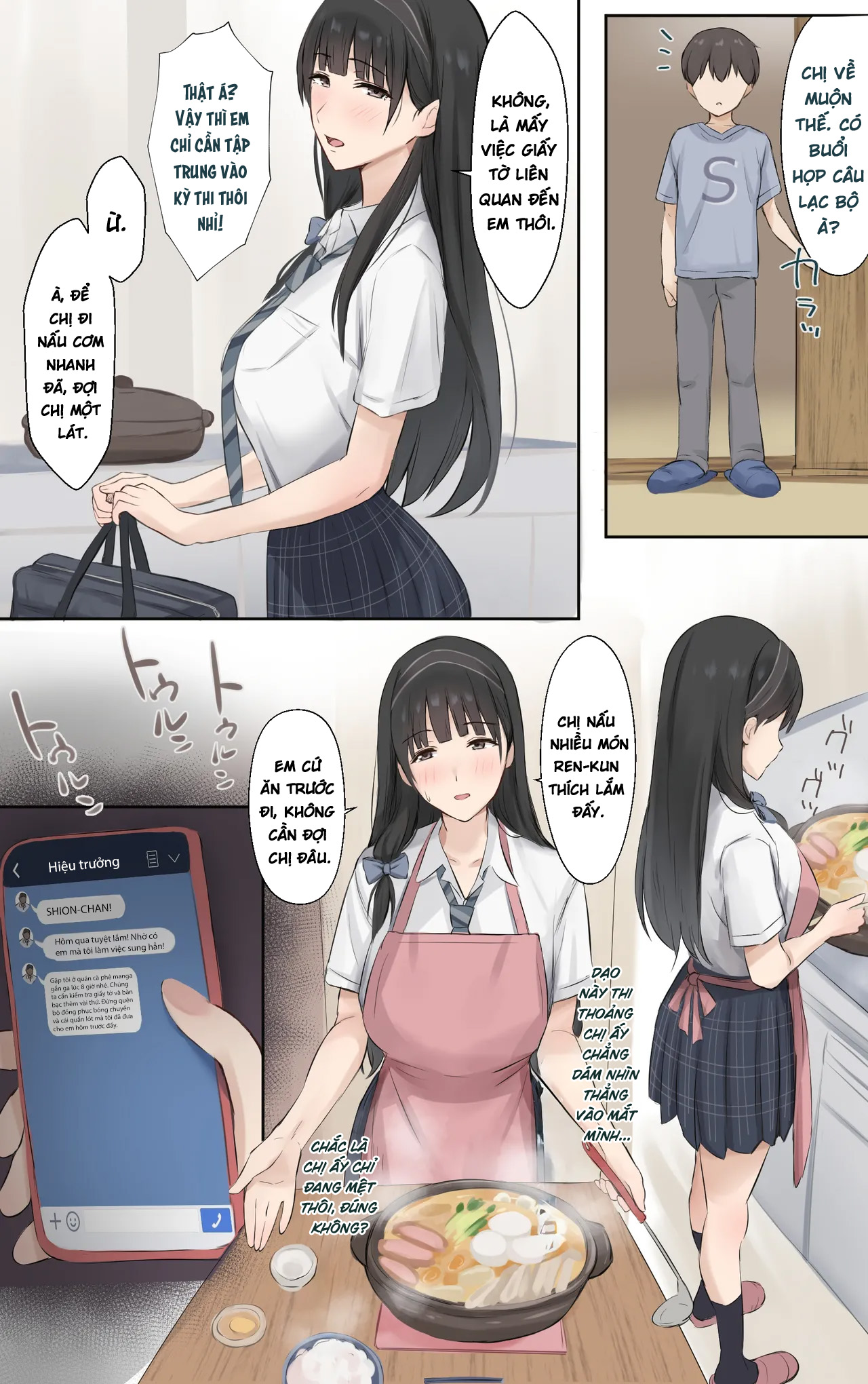 HentaiVN.net - Ảnh 17 - Boku no Onee-chan wa Sekai de Ichiban Tsuyokute kakkoiin da - Oneshot