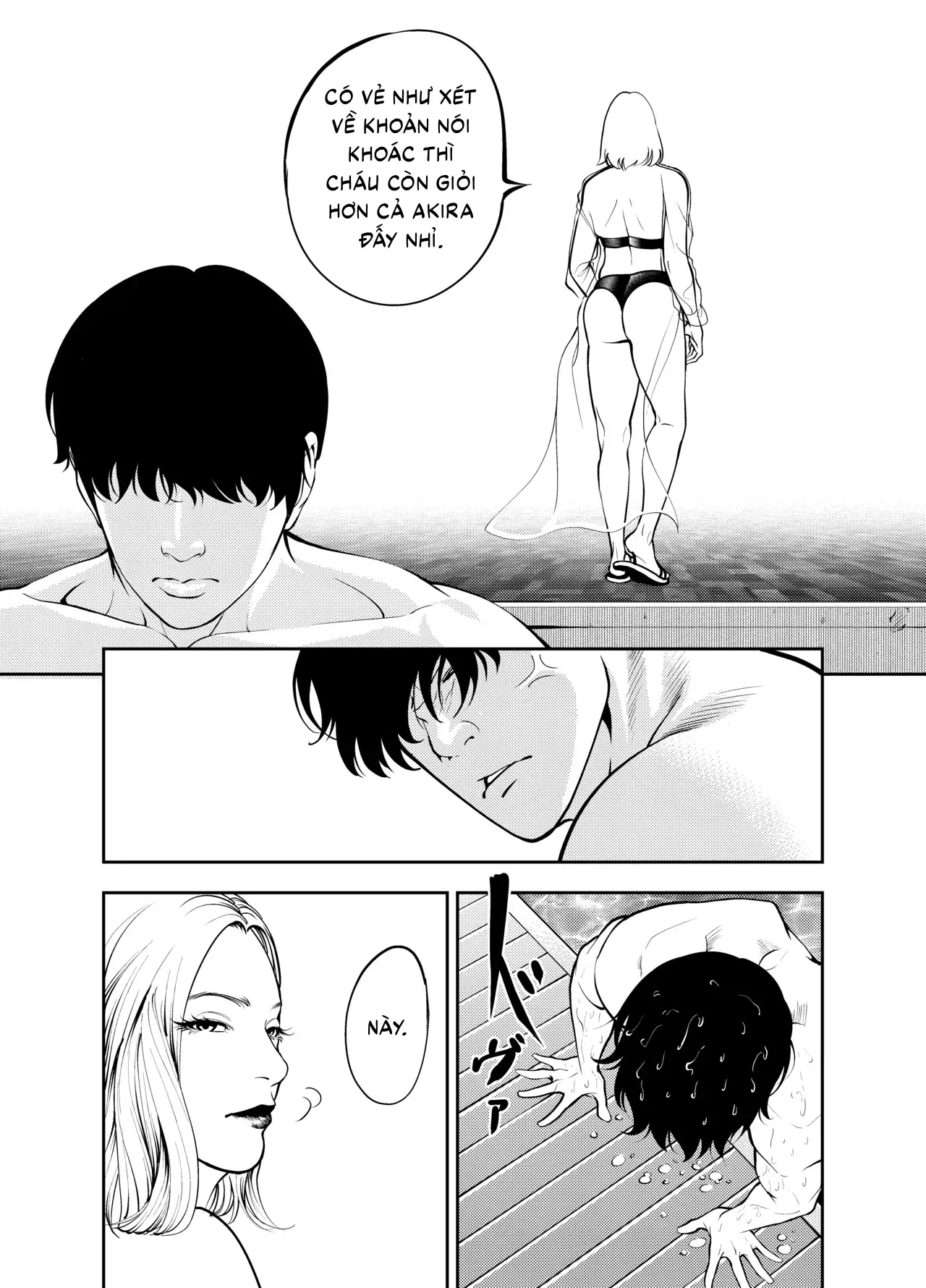 HentaiVN.net - Ảnh 17 - Ở nhà nghỉ bãi biển cùng dì - Oneshot