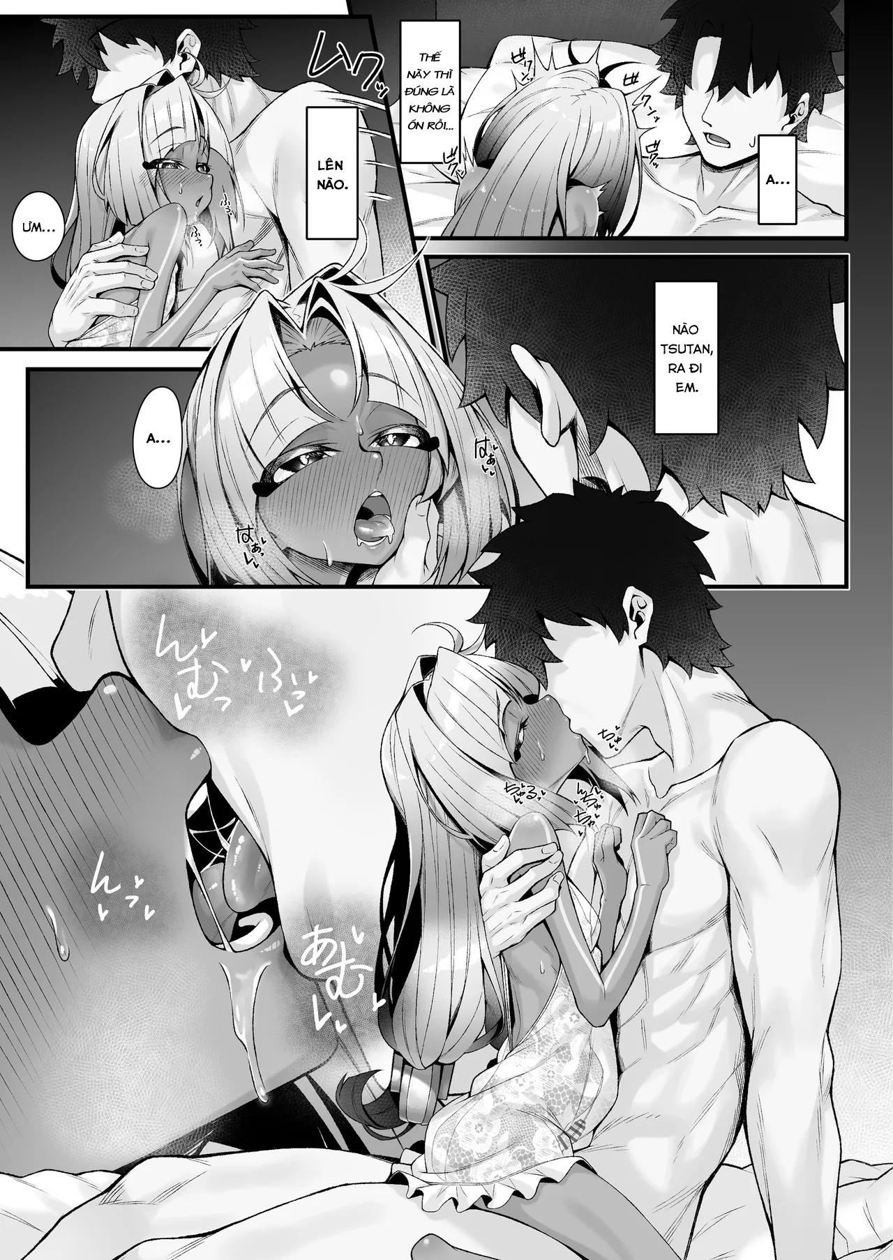 HentaiVN.net - Ảnh 17 - Cuốn truyện H đủ trò cùng Tutankhamun - Oneshot