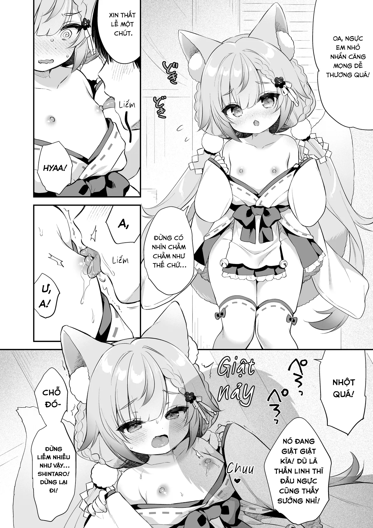 HentaiVN.net - Ảnh 18 - Cầu xin ngài! Inaba-sama - Oneshot Ngọt