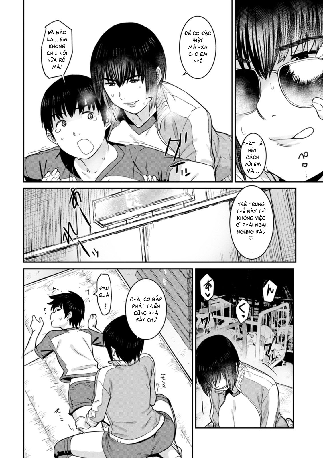 HentaiVN.net - Ảnh 5 - Rakujitsu no Haha - Ch. 8