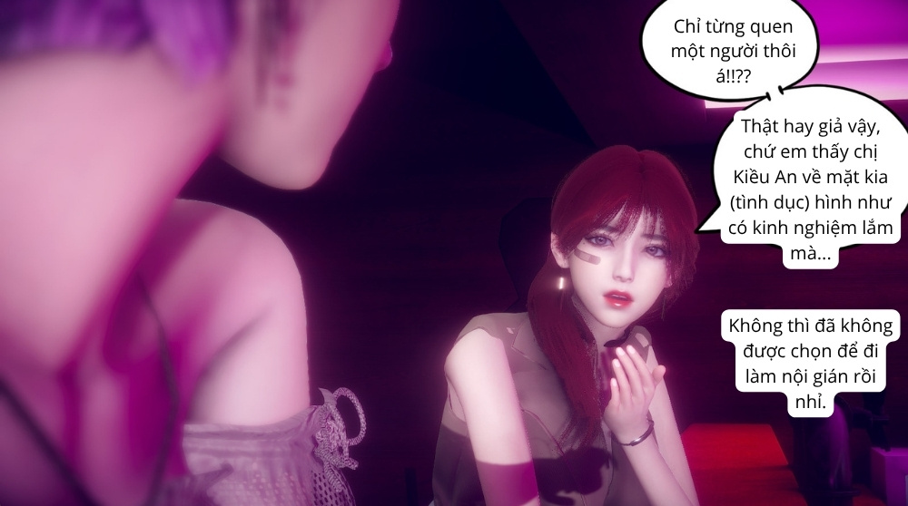 HentaiVN.net - Ảnh 7 - Tiểu Sử Trần Kiều An - Chap 16: Trương Tuyền Đan nhìn trộm. Âm mưu gì đây ?
