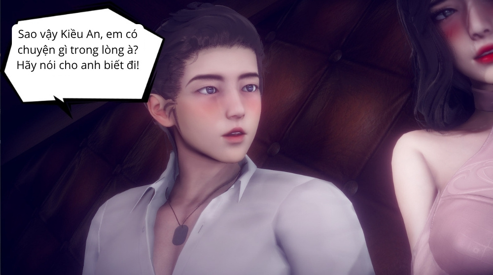 HentaiVN.net - Ảnh 23 - Tiểu Sử Trần Kiều An - Chap 16: Trương Tuyền Đan nhìn trộm. Âm mưu gì đây ?