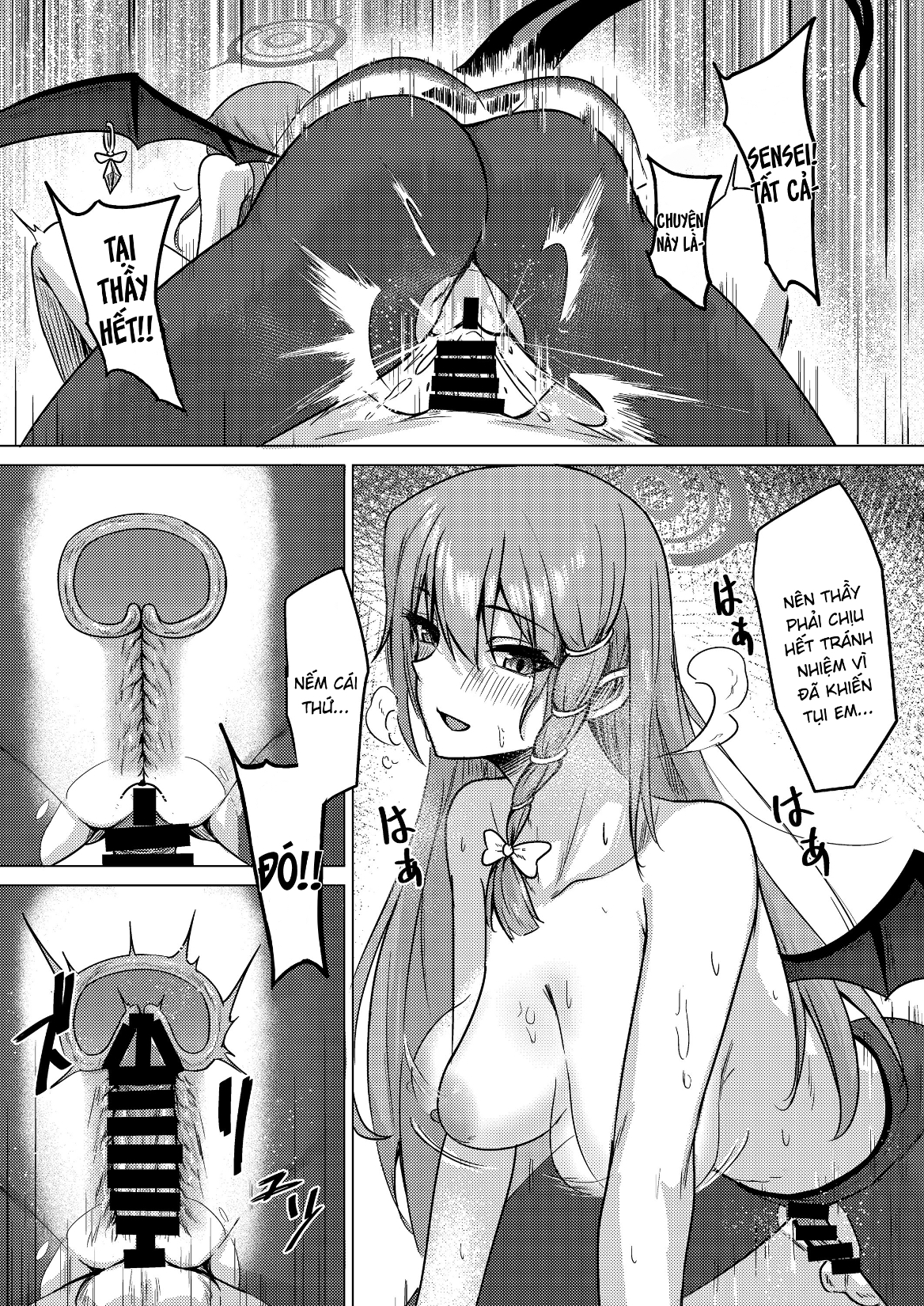 HentaiVN.net - Ảnh 16 - Hội nghiên cứu mỹ vị "tinh trùng" - 2 hòn dái khô queo