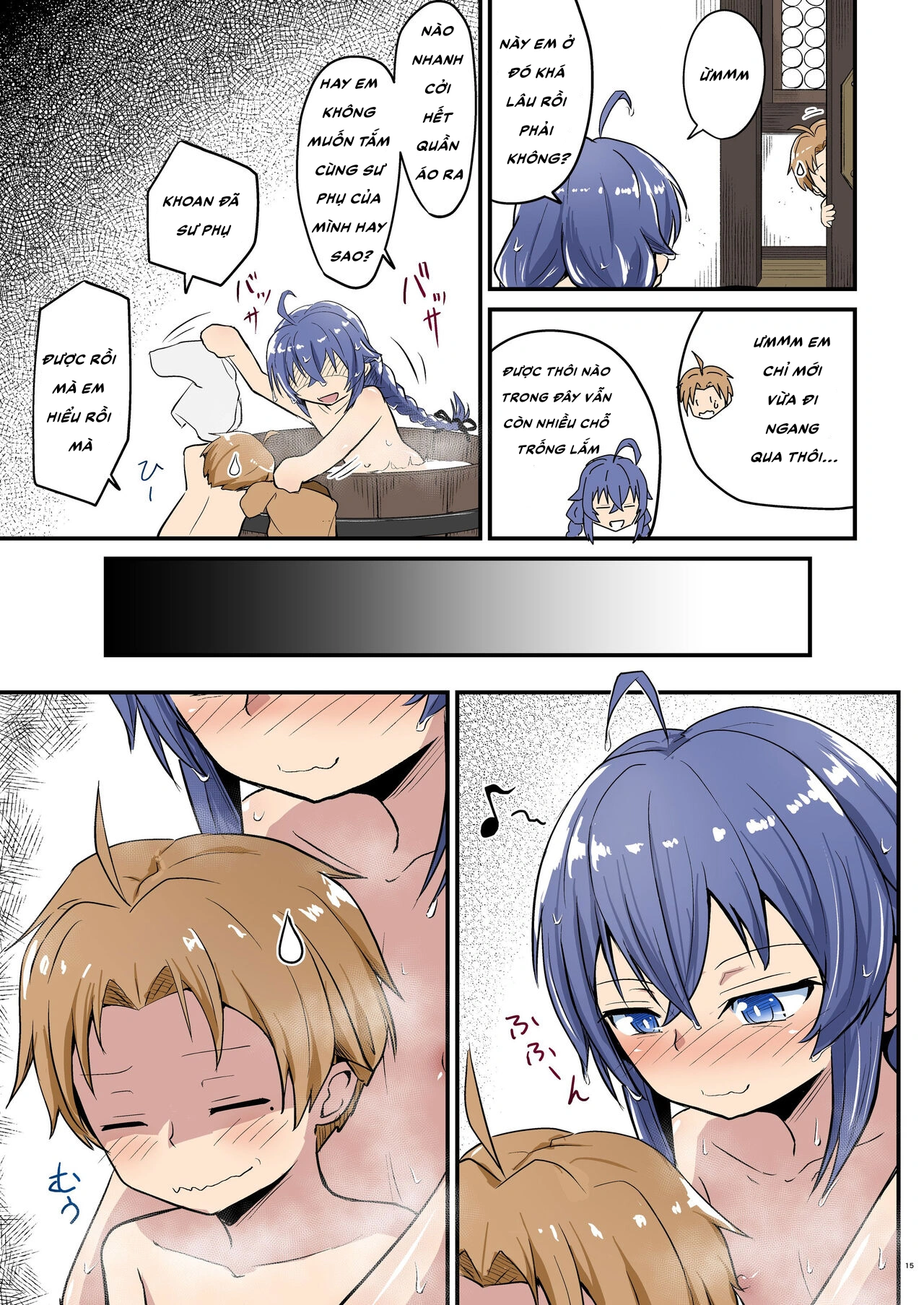 HentaiVN.net - Ảnh 14 - Mushoku(blue!) - Oneshot này má