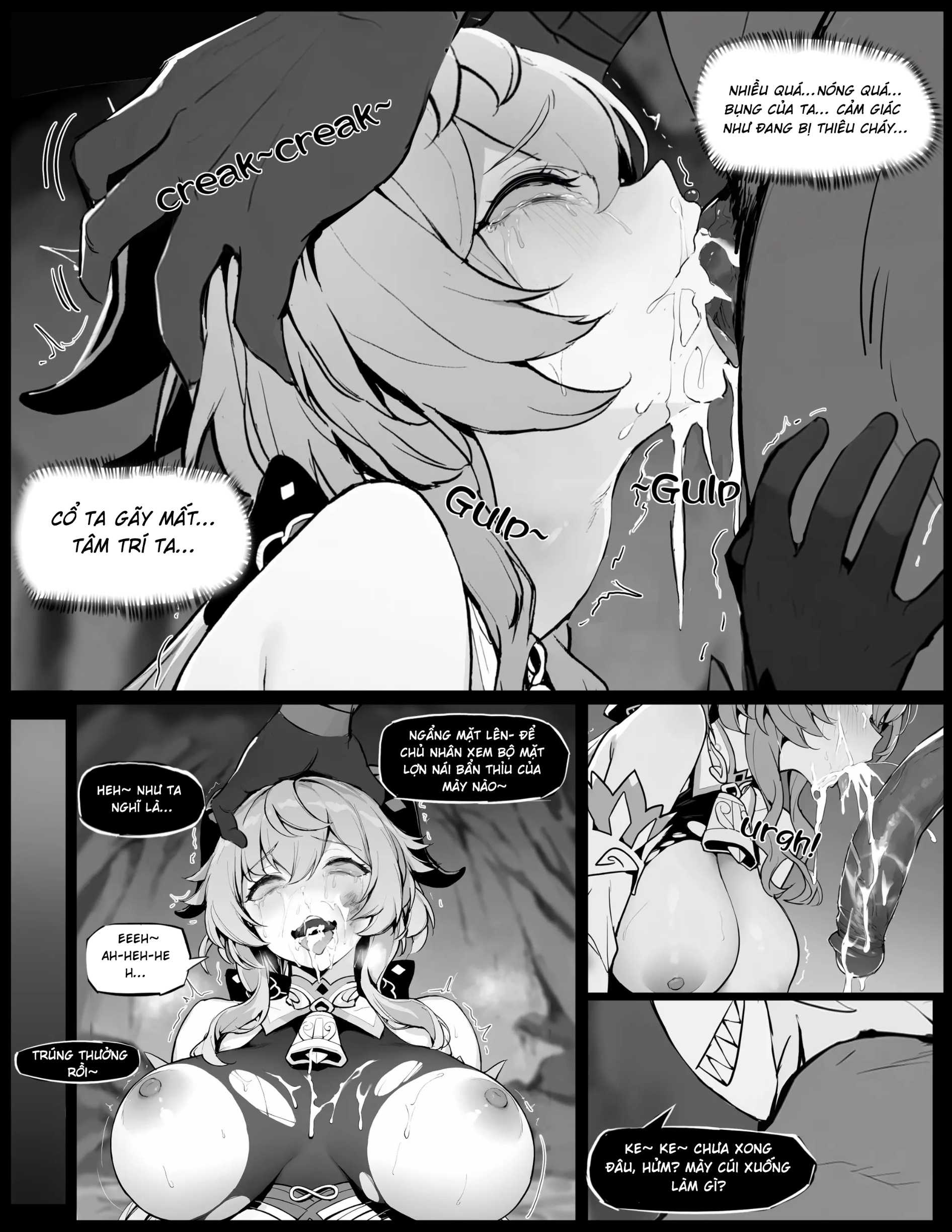 HentaiVN.net - Ảnh 17 - Ganyu no Honshou Ganyu’s True Nature (Genshin Impact) [Decensored] - Oneshot
