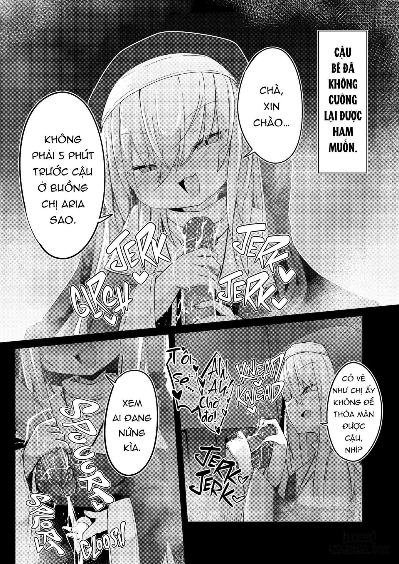 HentaiVN.net - Ảnh 16 - Naughty Little Nuns 1&2 [J18] - Chapter 2