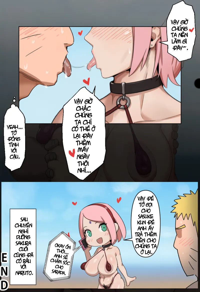 HentaiVN.net - Ảnh 18 - Naruto and Sakura on vacation ( NTR) - Oneshot