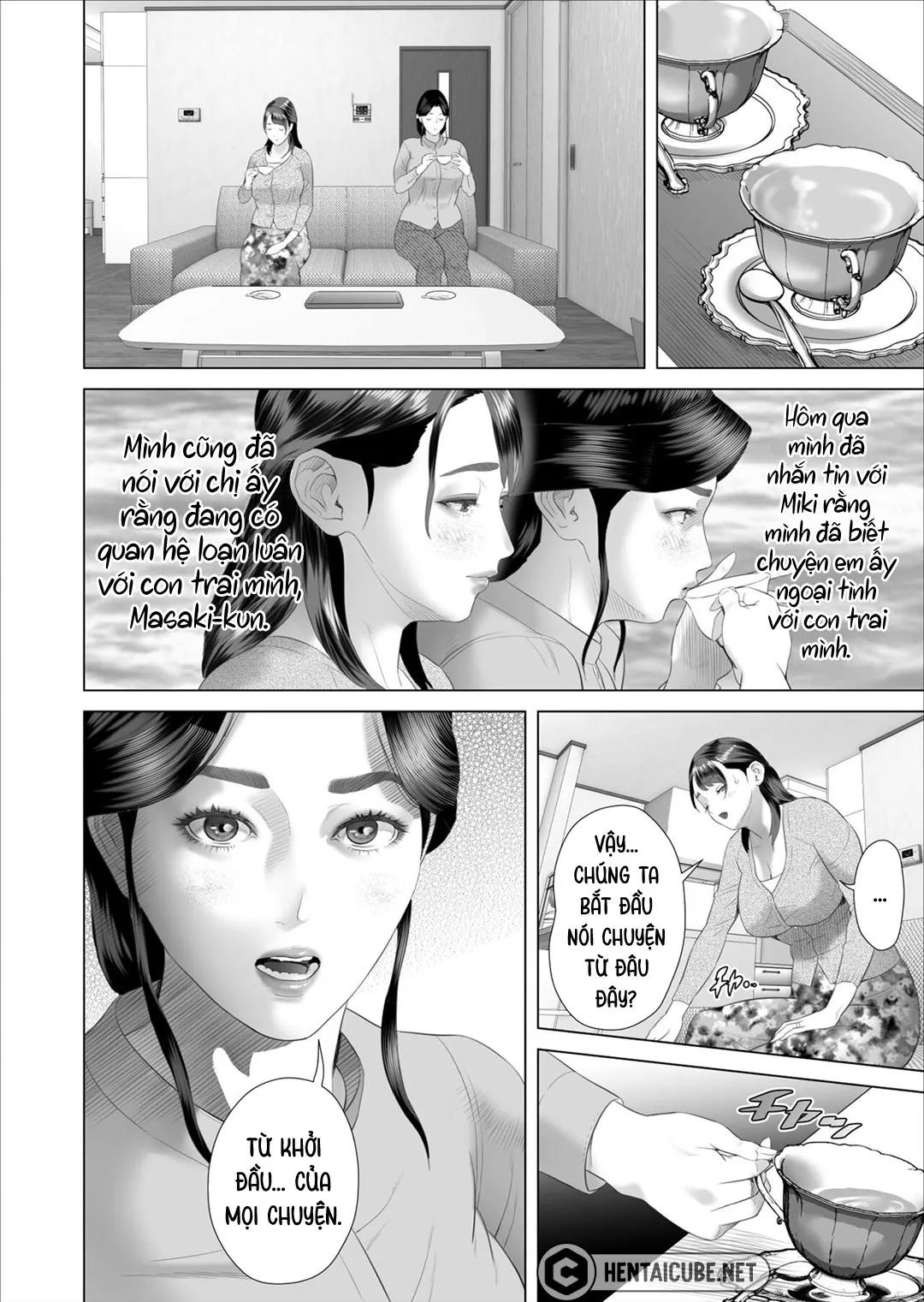 HentaiVN.net - Ảnh 17 - Cách mà tôi có mối quan hệ này với mẹ mình [Boku Ga Okasanto Konna Koto Ni Natchau Hanashi; The Story Of How I Wound Up Like This With My Mother] - Chap 5